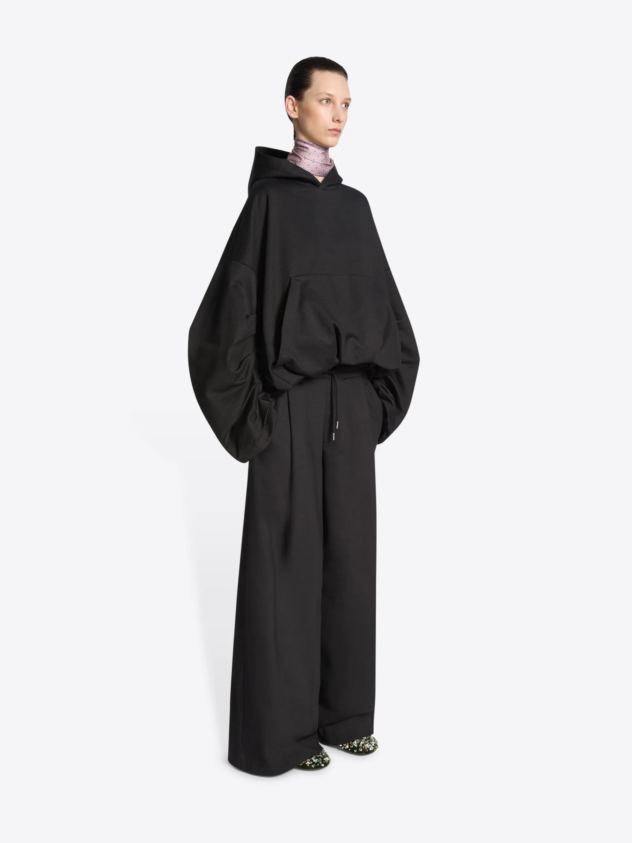 Draped hoodie sold by Dries Van Noten product image thumbnail 3