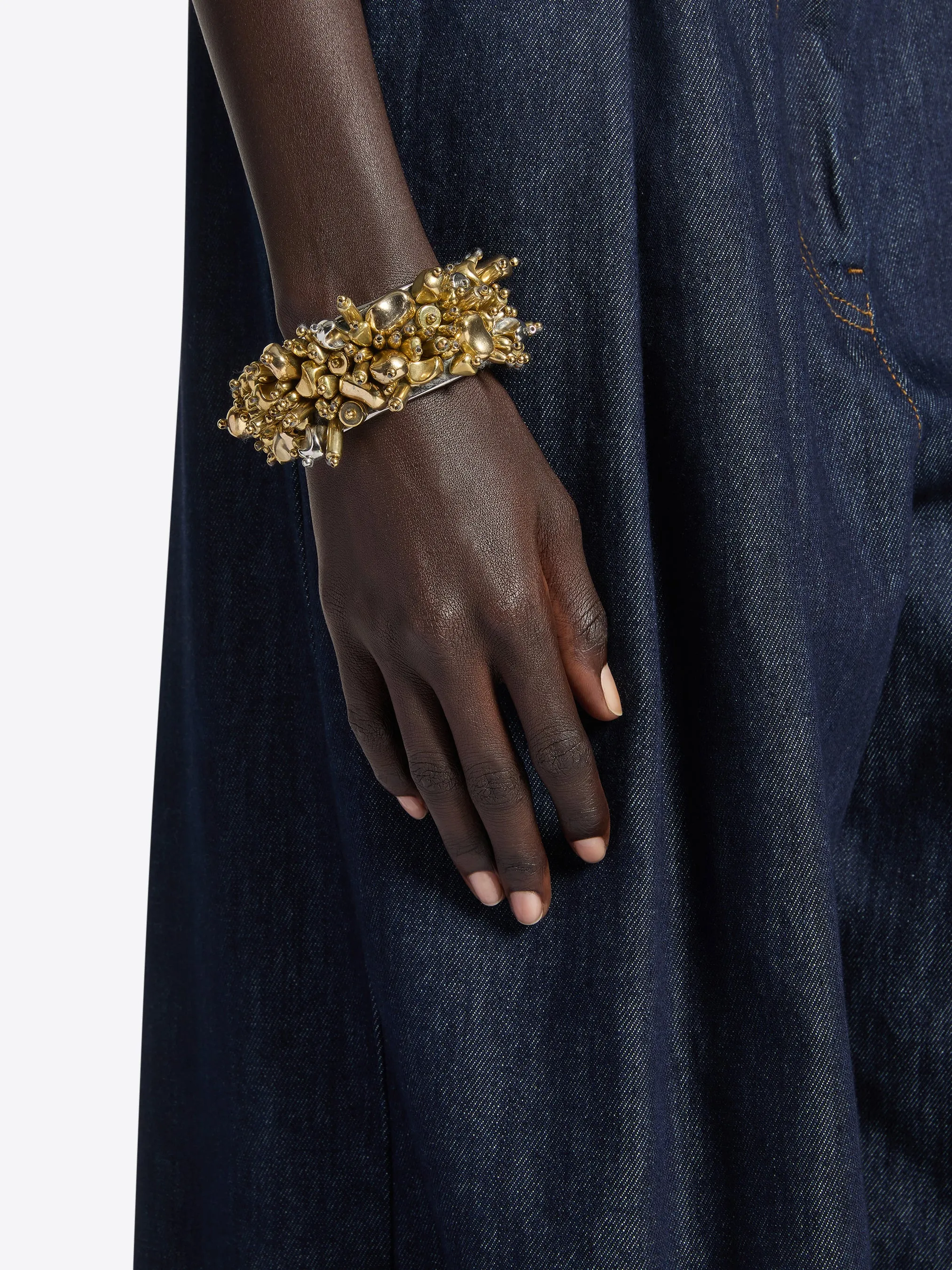 Embroidered cuff bracelet sold by Dries Van Noten product image thumbnail 4
