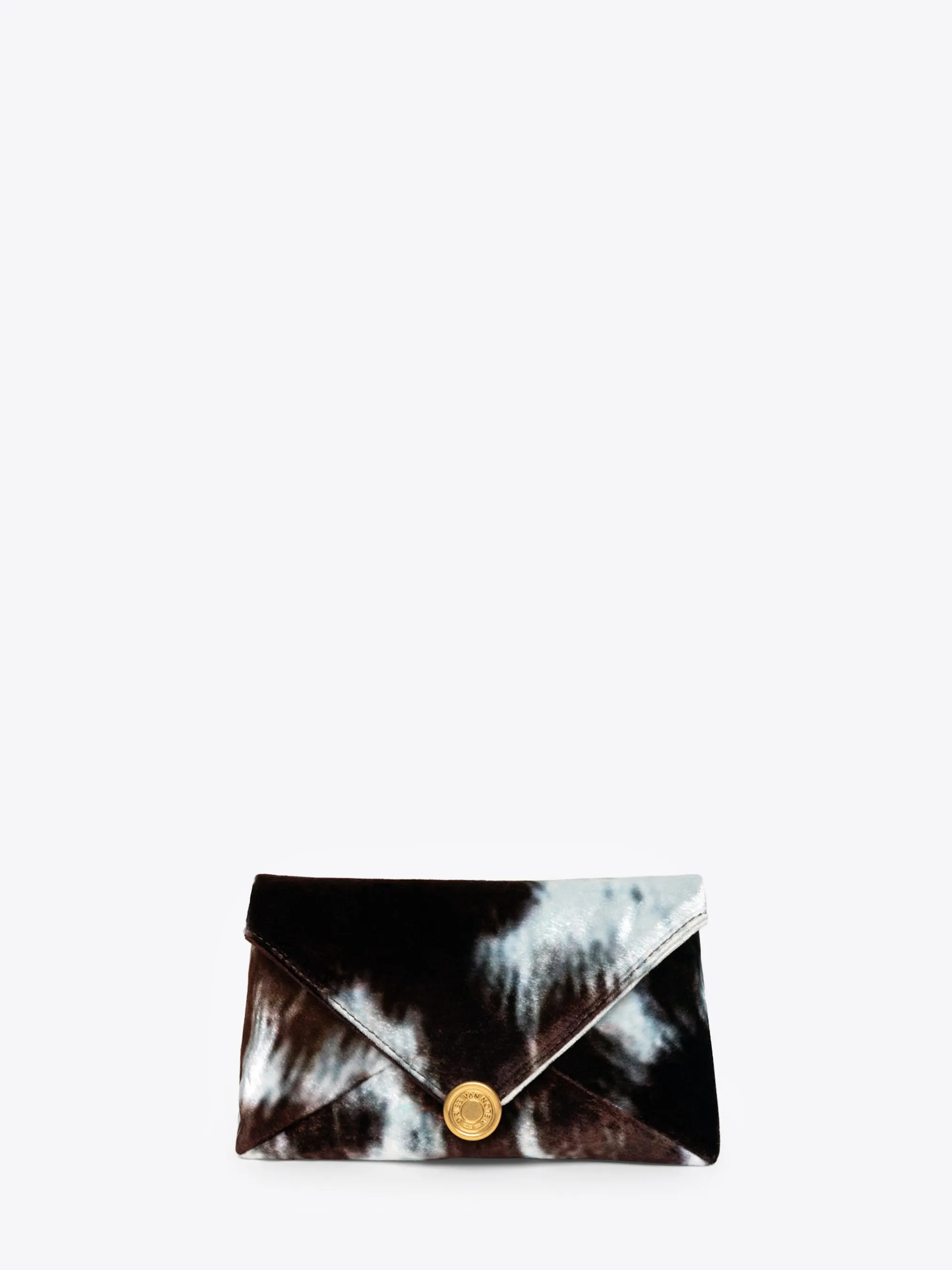 Printed envelope bag sold by Dries Van Noten
