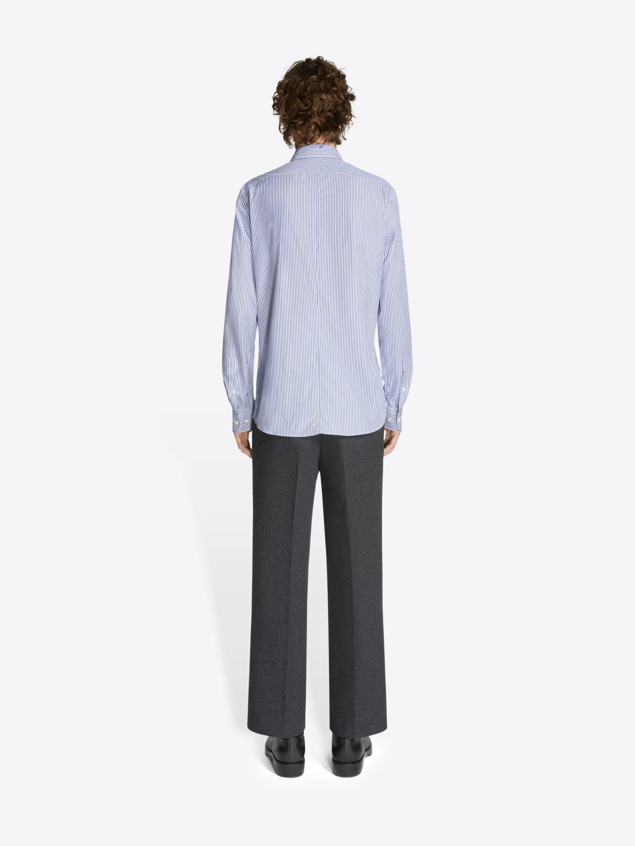 Fitted cotton shirt sold by Dries Van Noten product image thumbnail 4