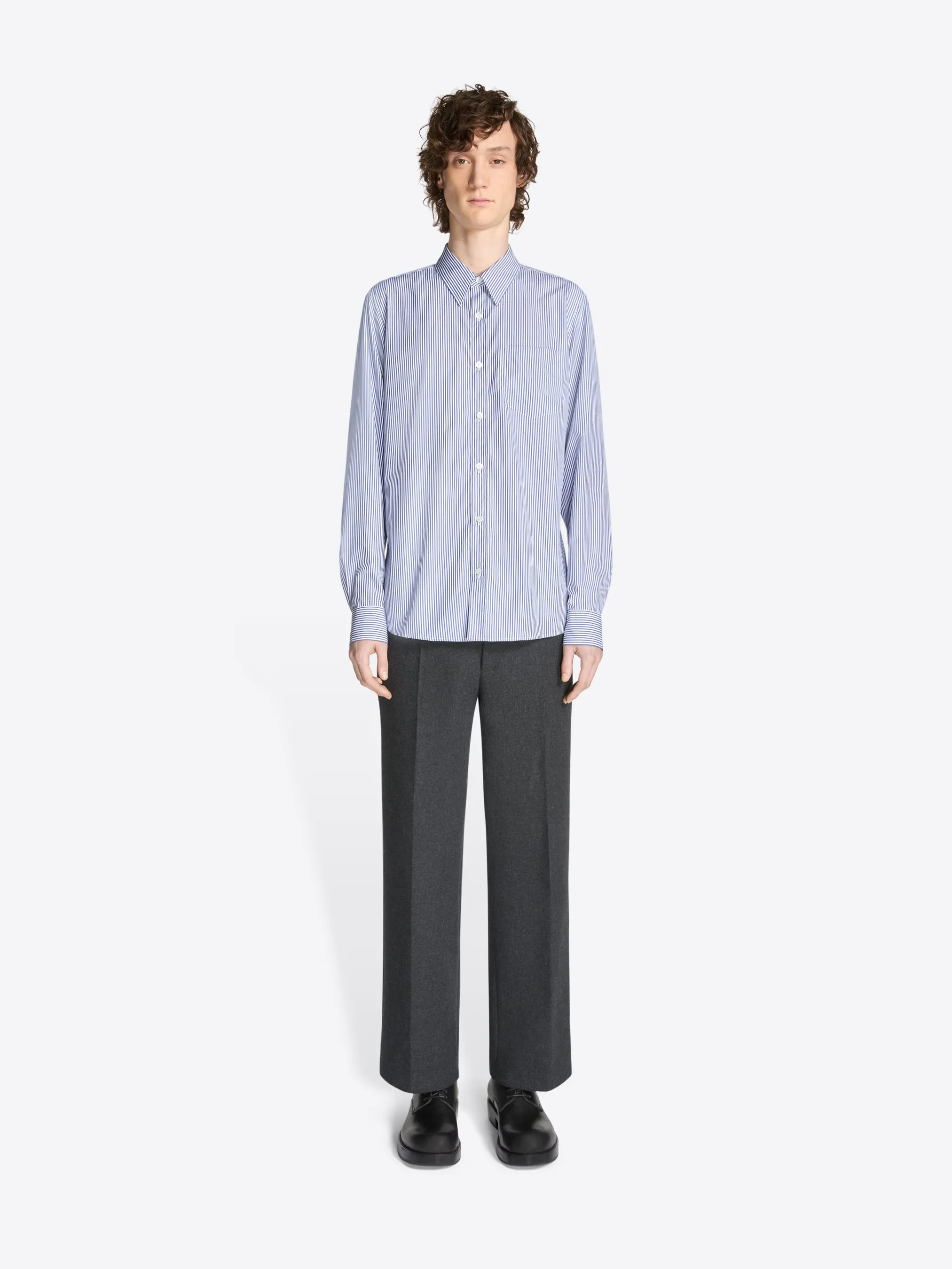 Fitted cotton shirt sold by Dries Van Noten product image thumbnail 2