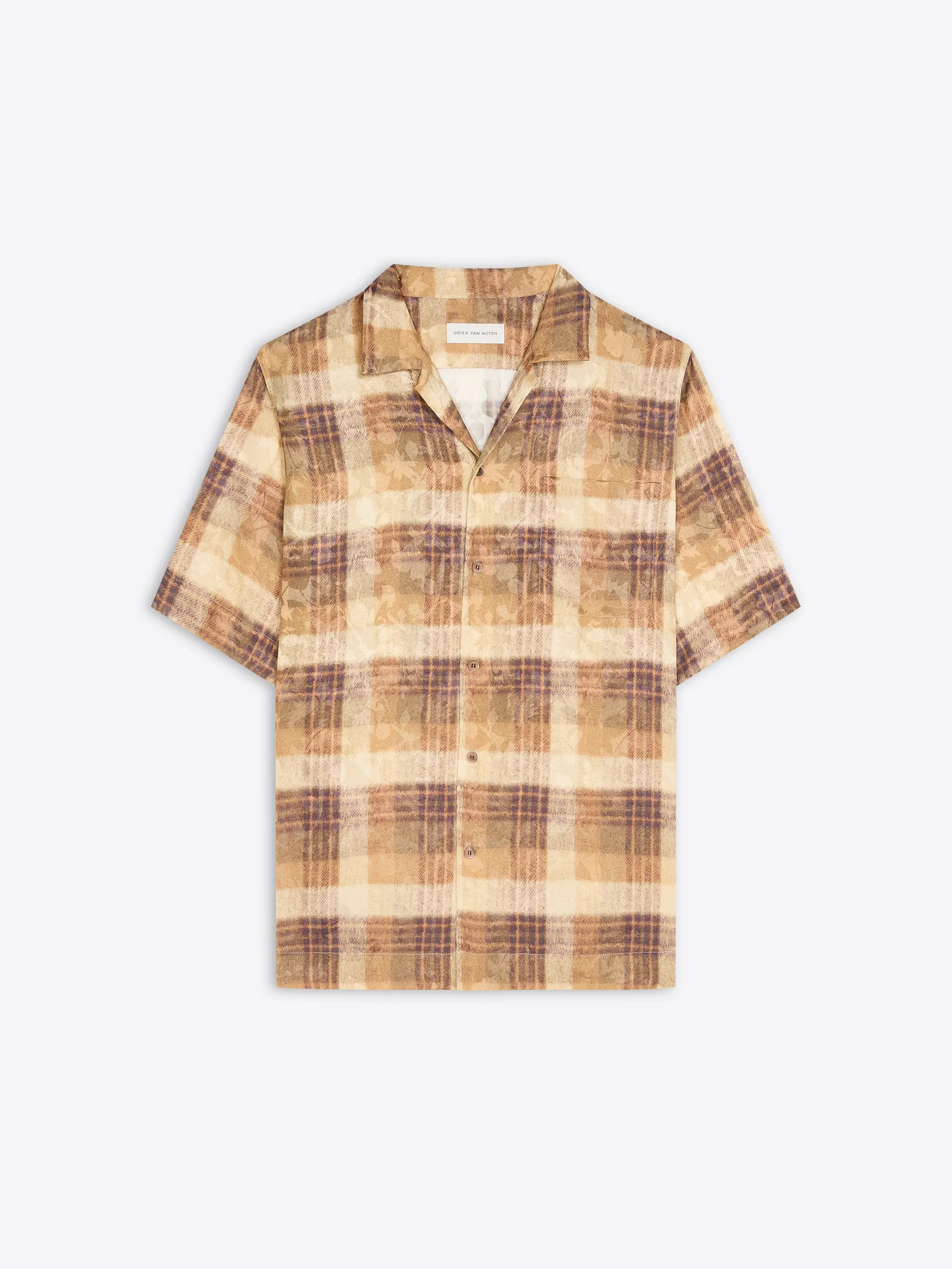 Boxy viscose shirt sold by Dries Van Noten