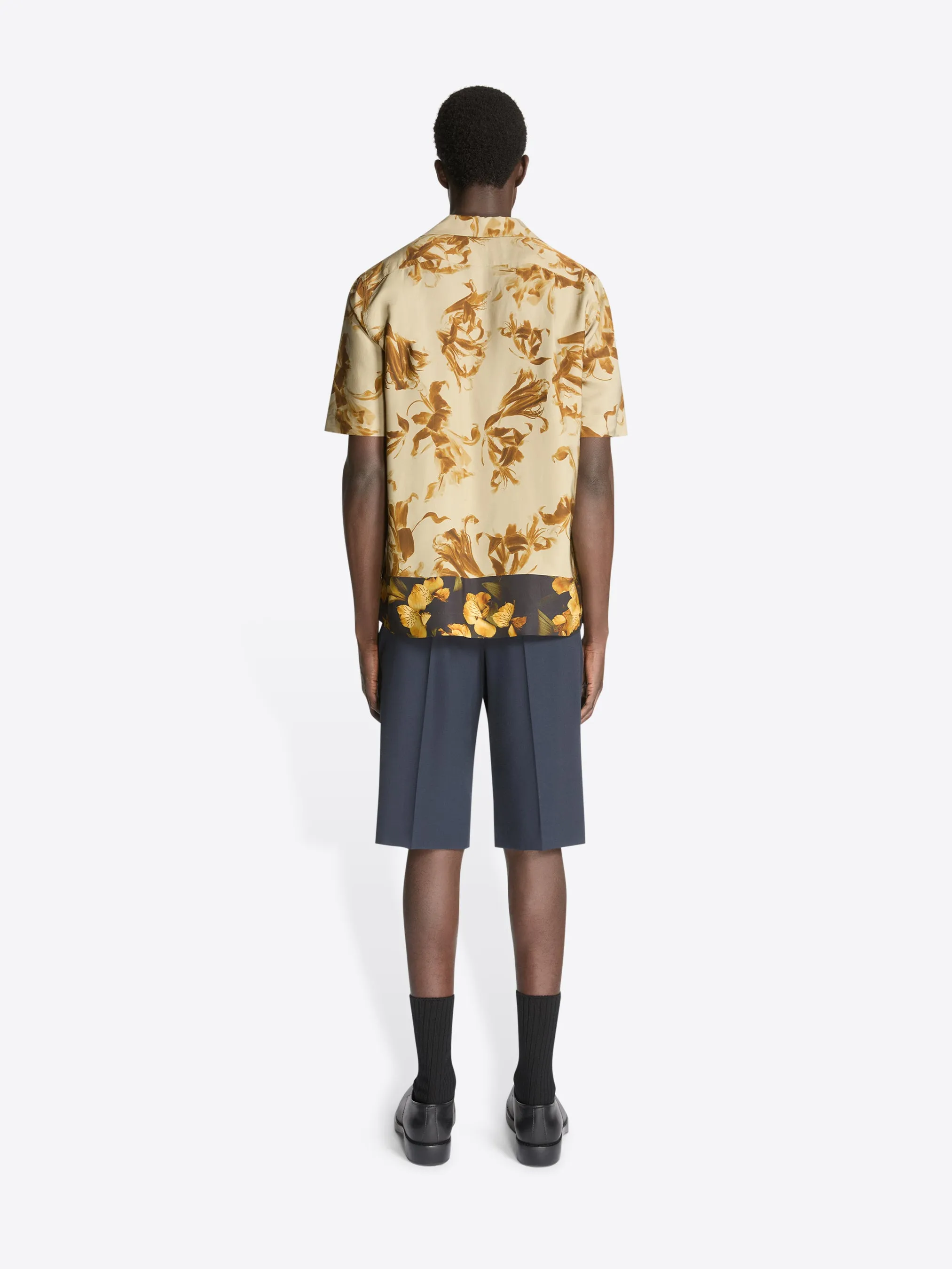 Boxy viscose shirt sold by Dries Van Noten product image thumbnail 4