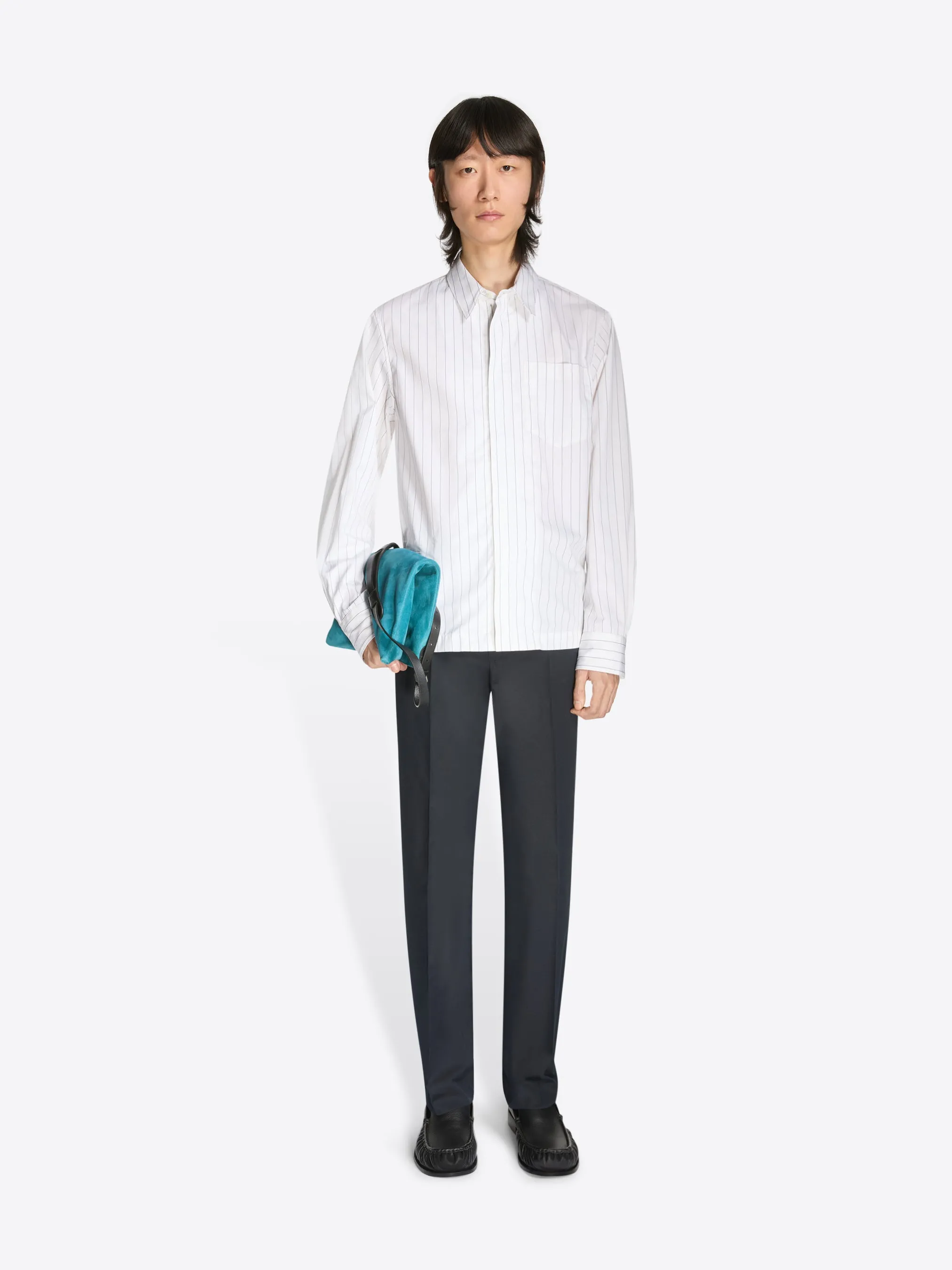 Slim fit wool pants sold by Dries Van Noten product image thumbnail 2
