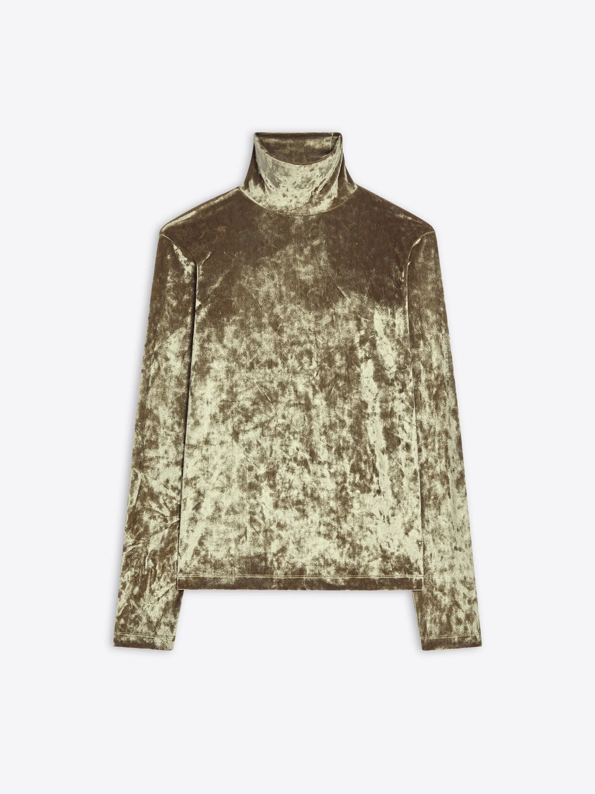 Velvet turtleneck tee sold by Dries Van Noten product image thumbnail 5