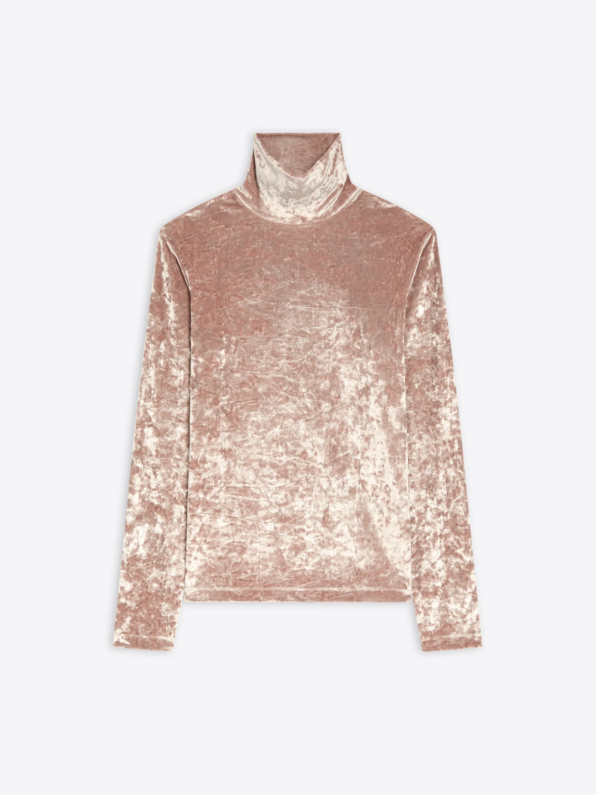 Velvet turtleneck tee sold by Dries Van Noten