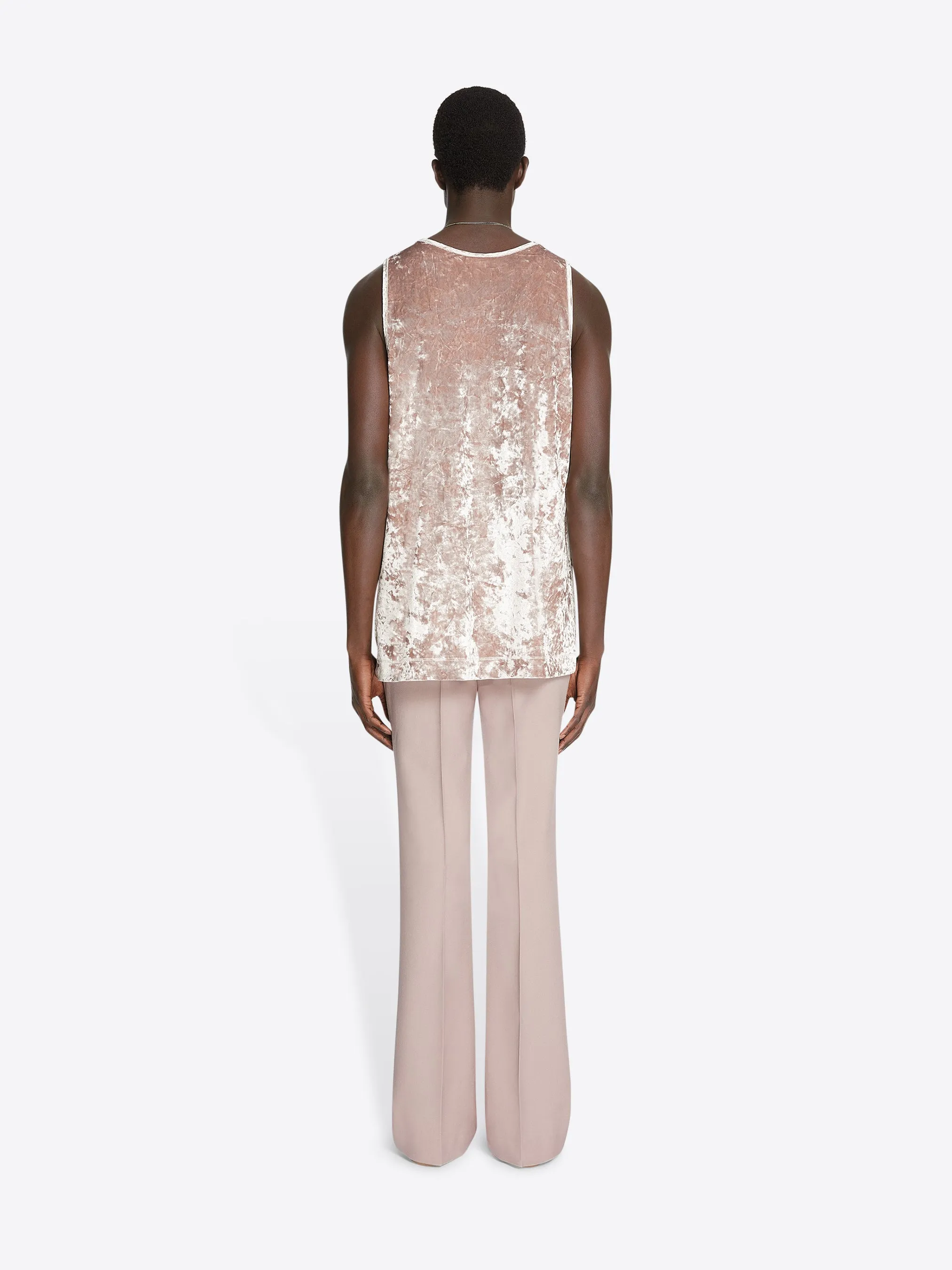 Velvet tank top sold by Dries Van Noten product image thumbnail 4