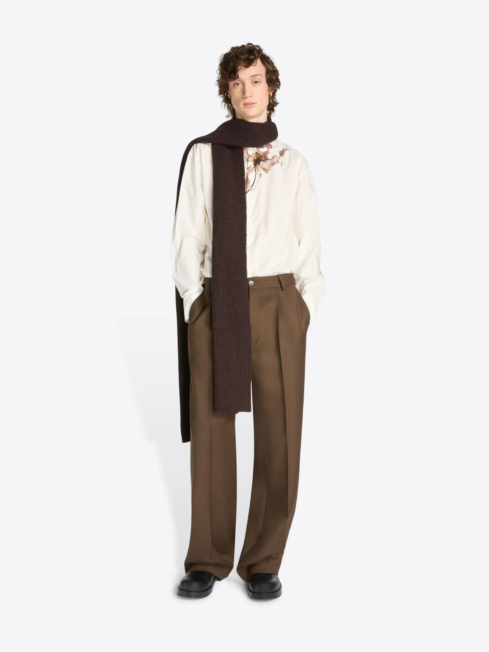 Wool scarf sold by Dries Van Noten product image thumbnail 3