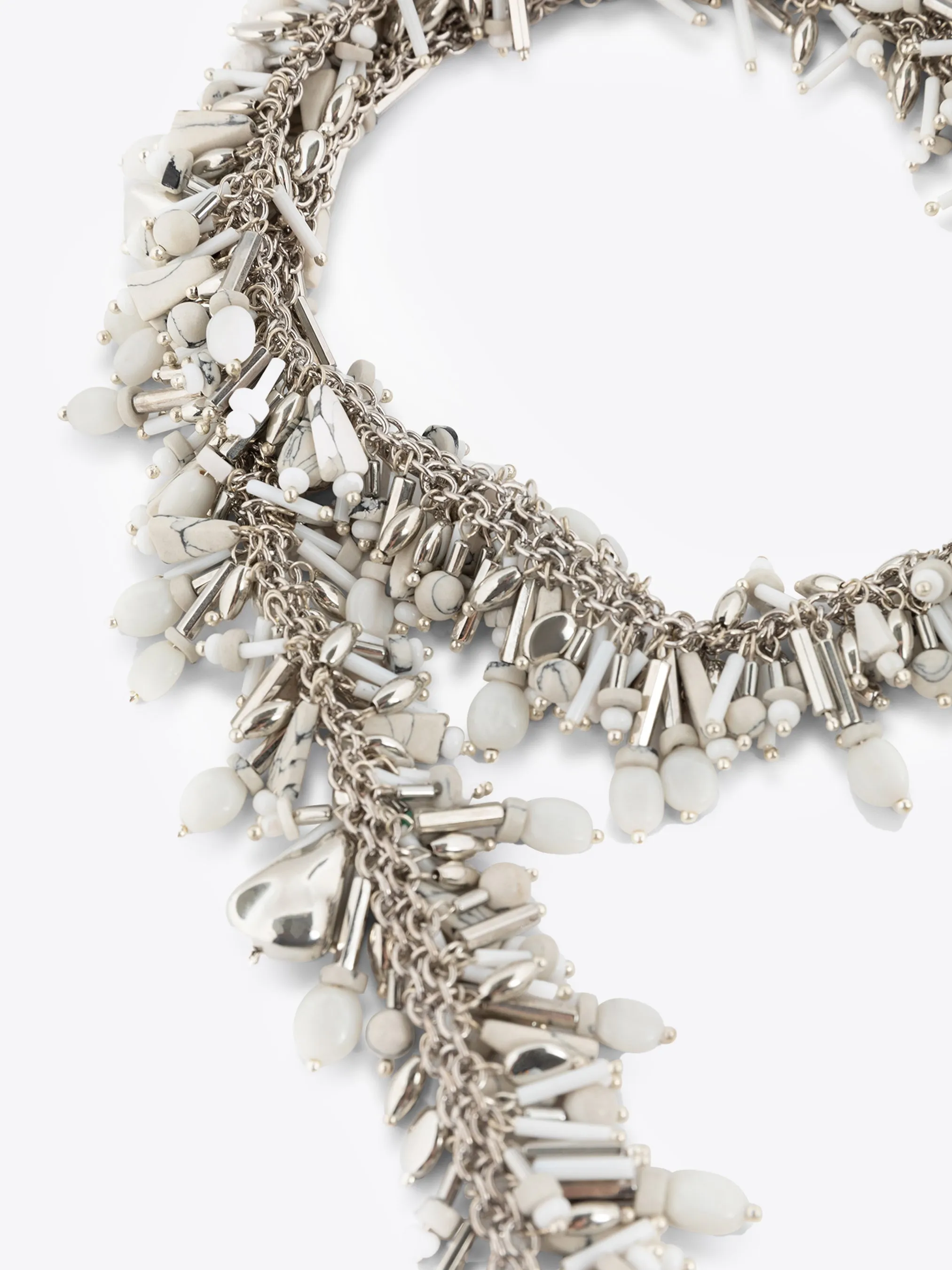 Embroidered scarf necklace sold by Dries Van Noten product image thumbnail 3