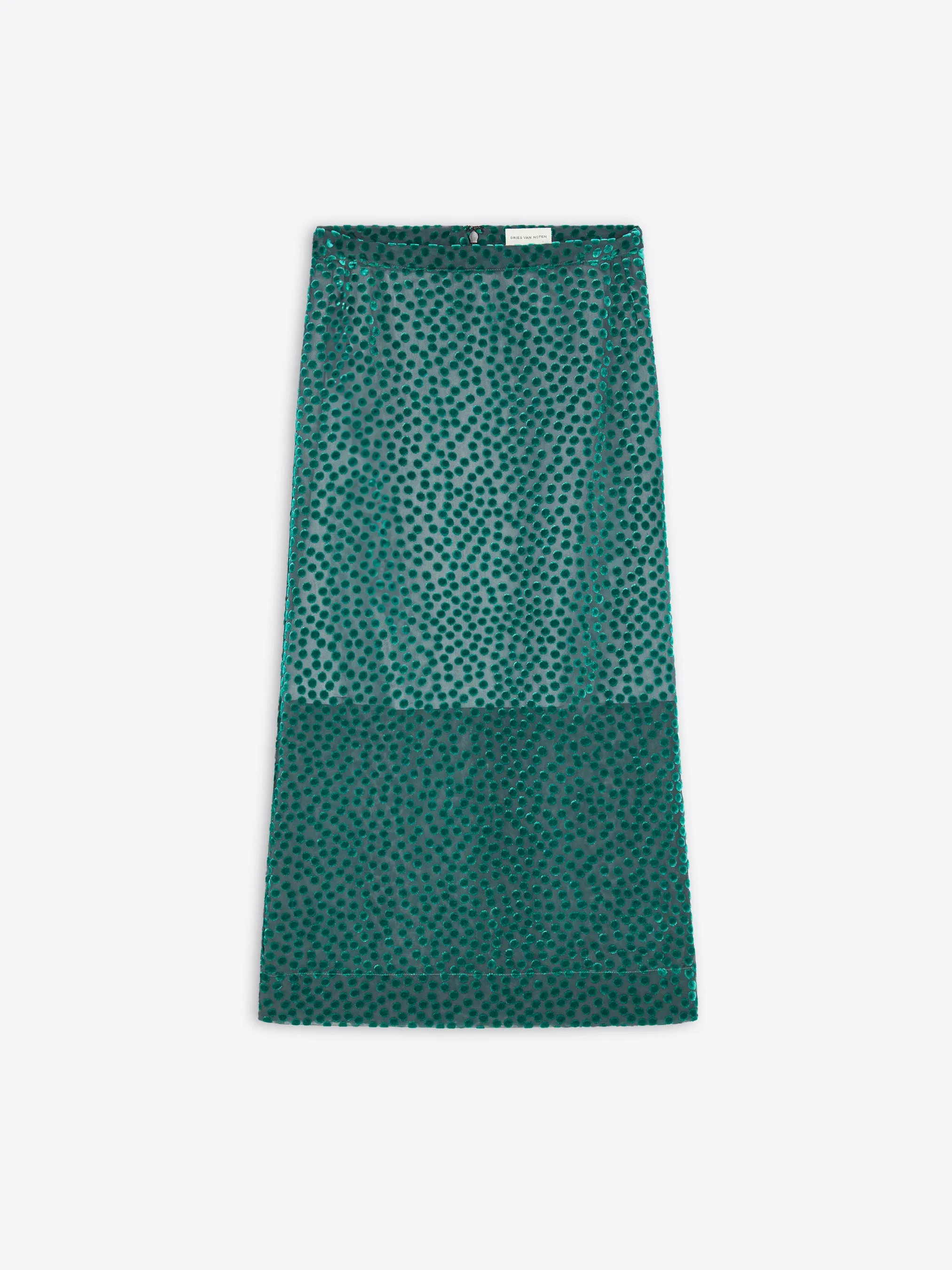 Devoré skirt sold by Dries Van Noten product image thumbnail 5