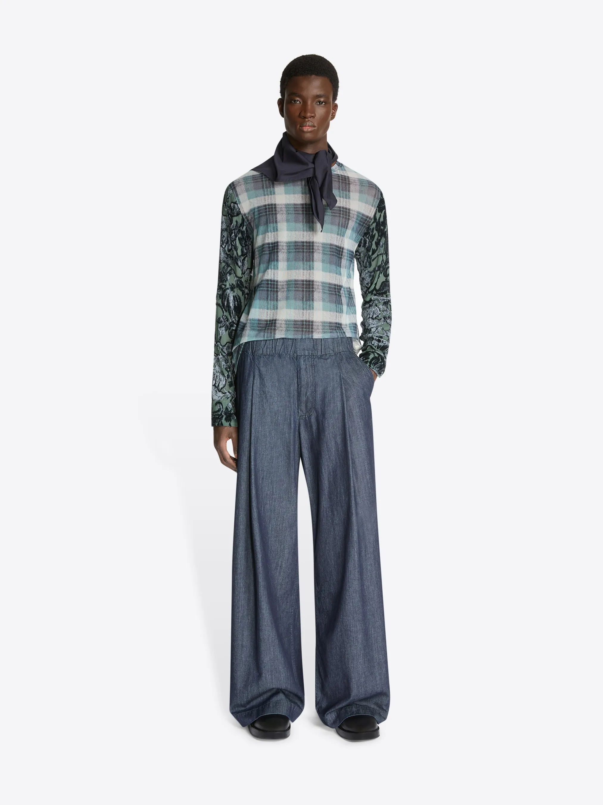 Printed mesh tee sold by Dries Van Noten product image thumbnail 2