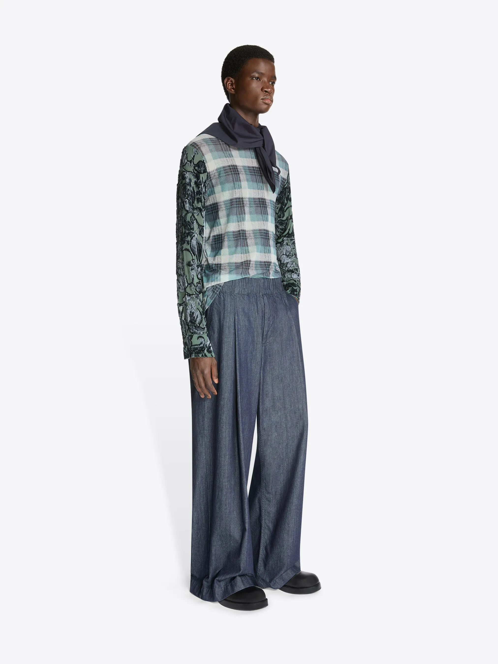 Printed mesh tee sold by Dries Van Noten product image thumbnail 3