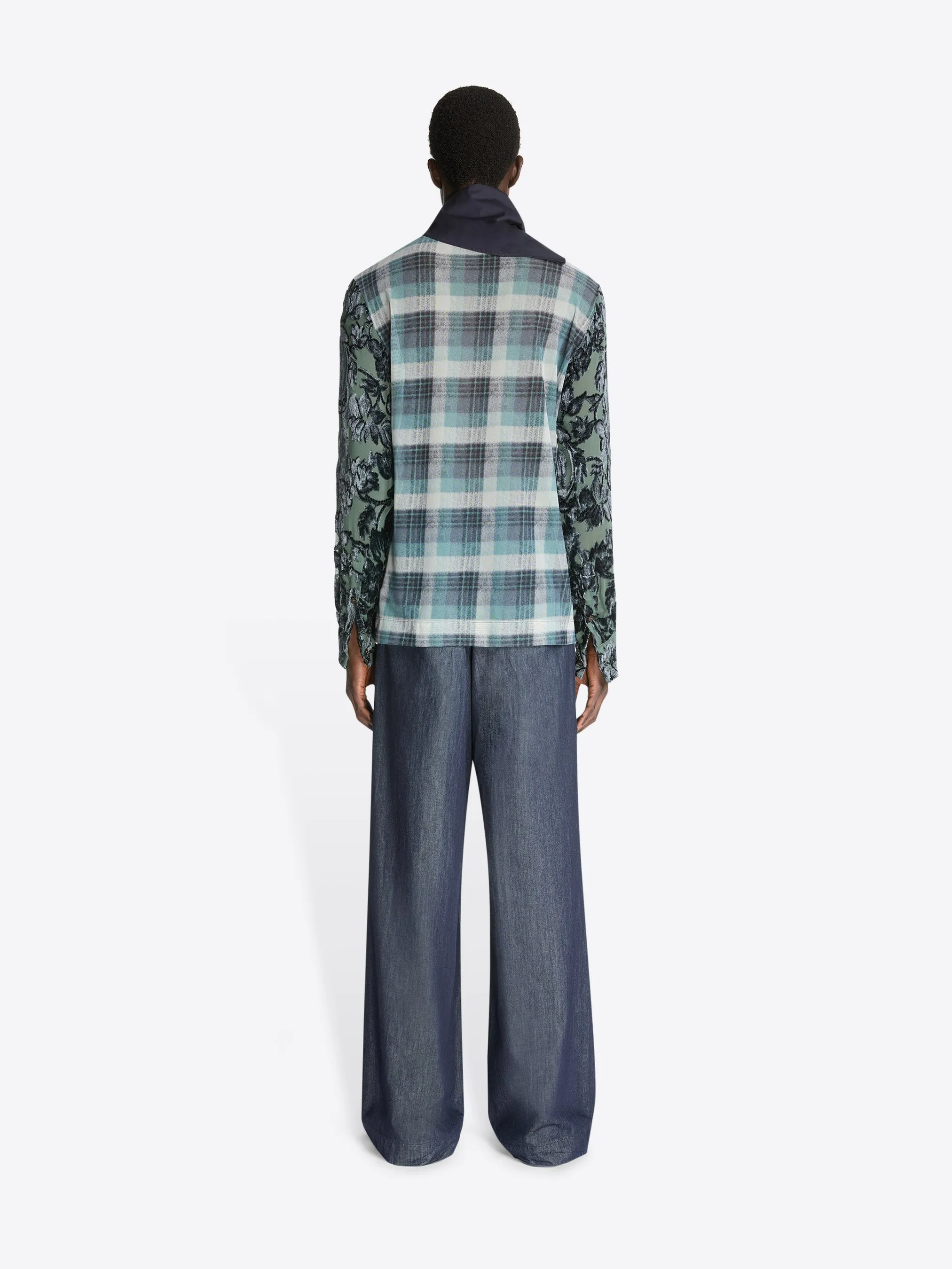 Printed mesh tee sold by Dries Van Noten product image thumbnail 4