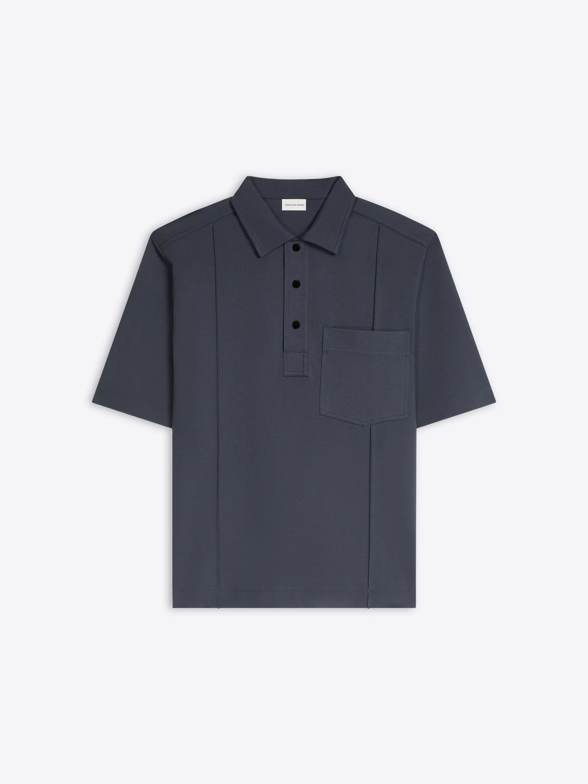 Viscose polo shirt sold by Dries Van Noten