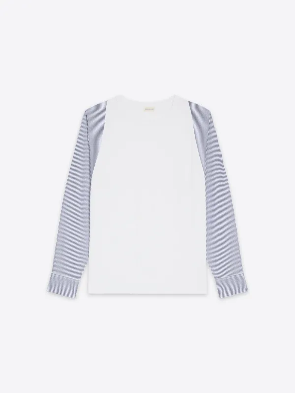 Contrast sleeves tee sold by Dries Van Noten