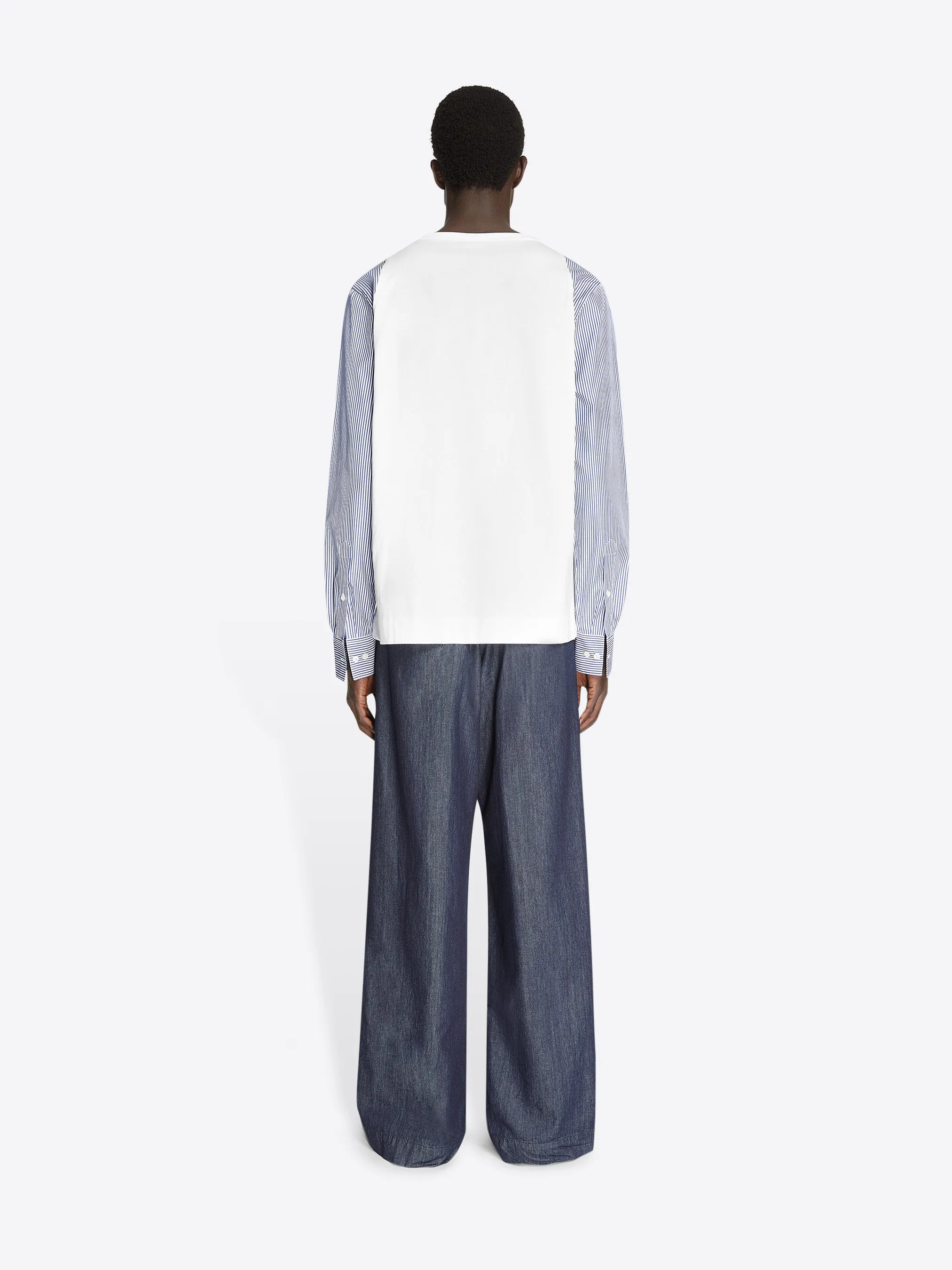 Contrast sleeves tee sold by Dries Van Noten product image thumbnail 4