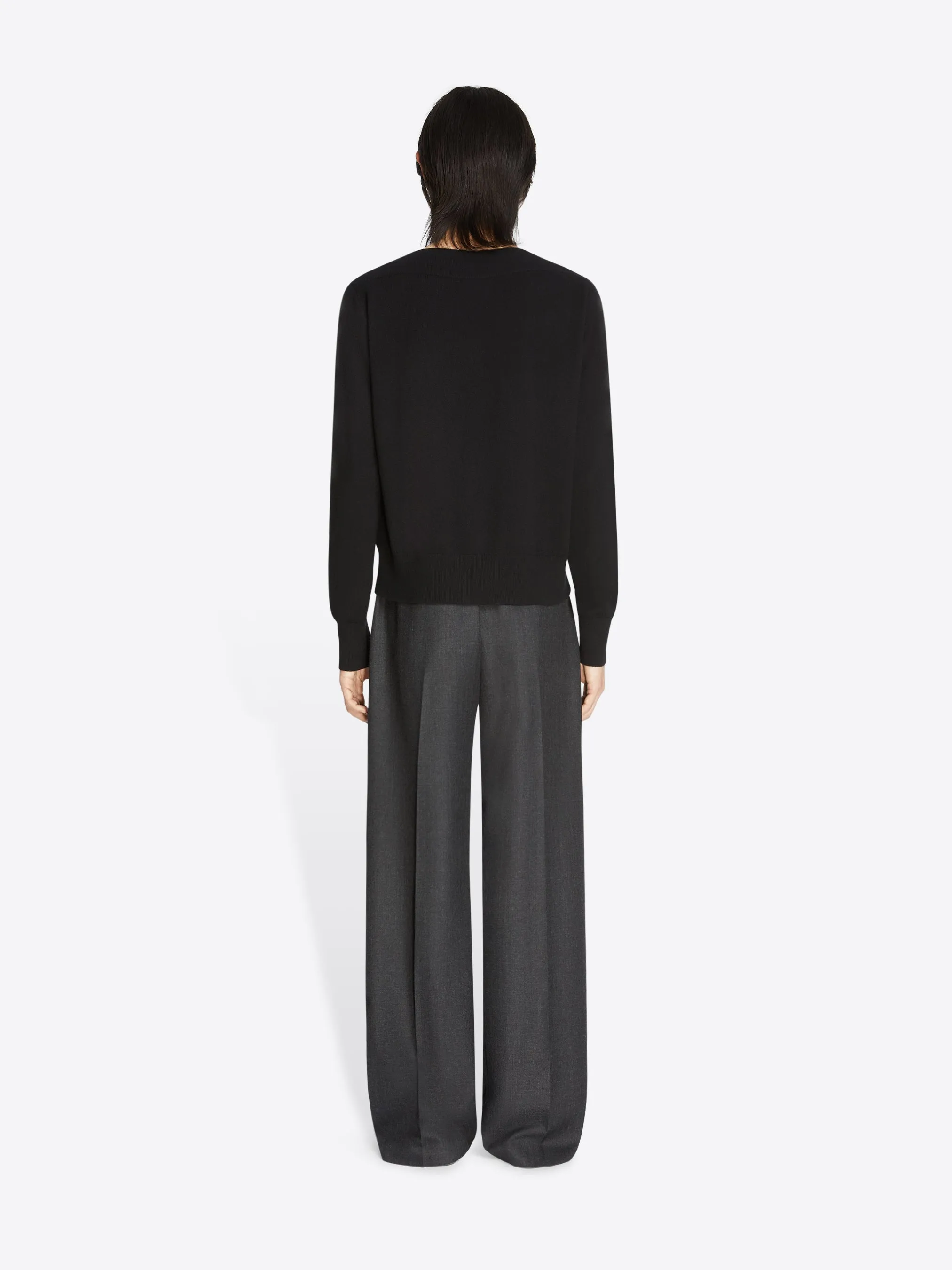 Straight wool pants sold by Dries Van Noten product image thumbnail 4