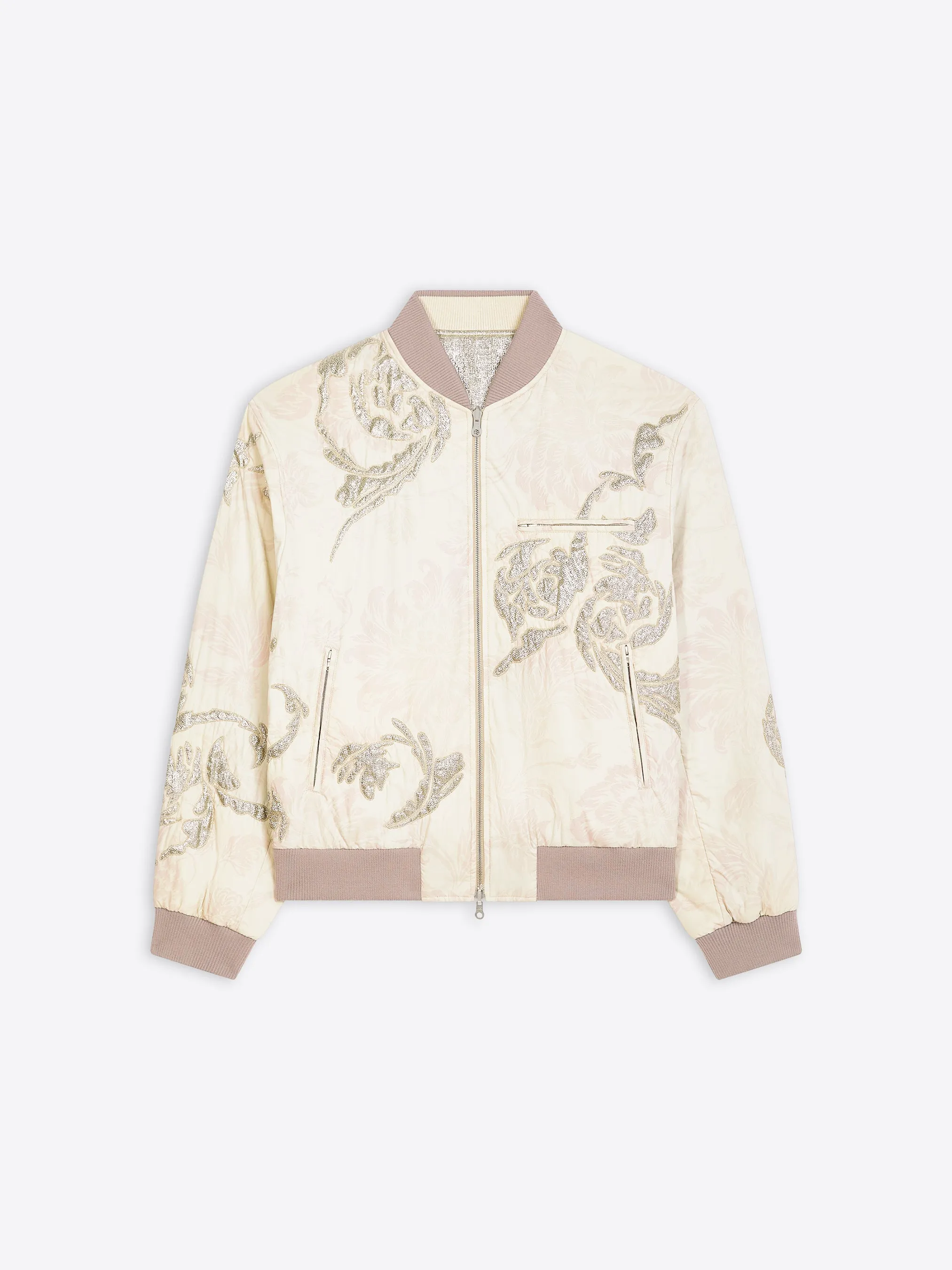 Reversible embroidered bomber sold by Dries Van Noten
