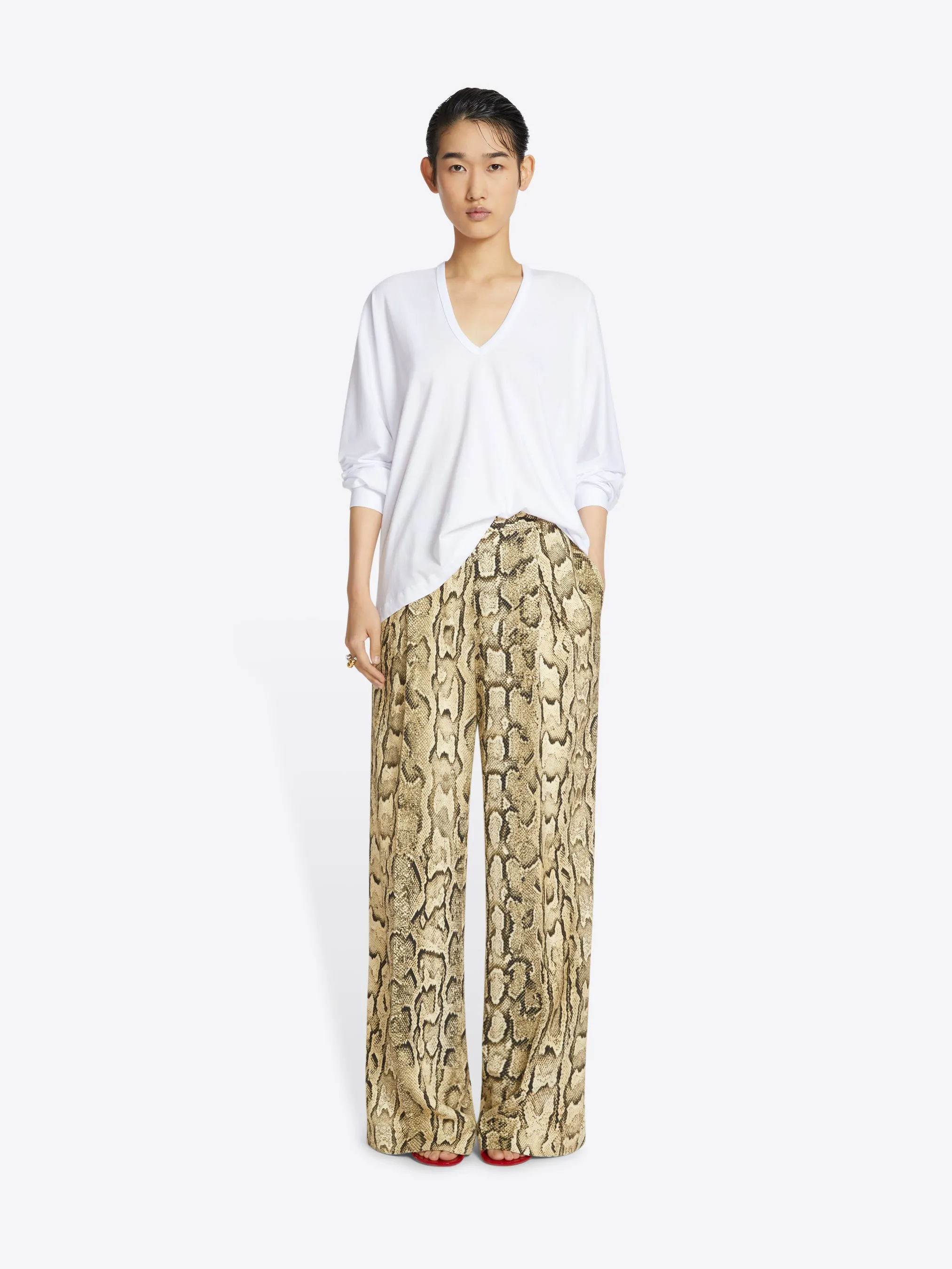 V-neck tee sold by Dries Van Noten product image thumbnail 2