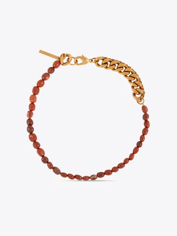 Stone chain necklace sold by Dries Van Noten