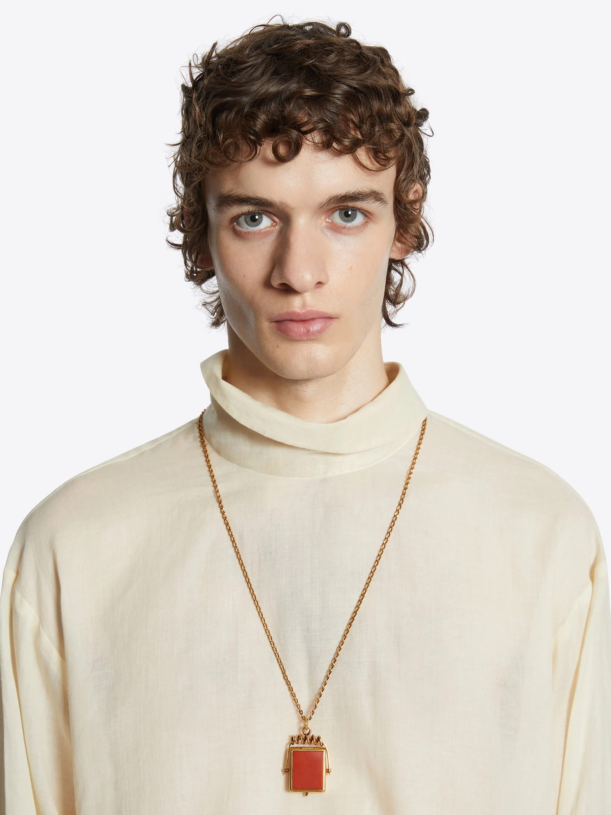 Stone pendant necklace sold by Dries Van Noten product image thumbnail 4