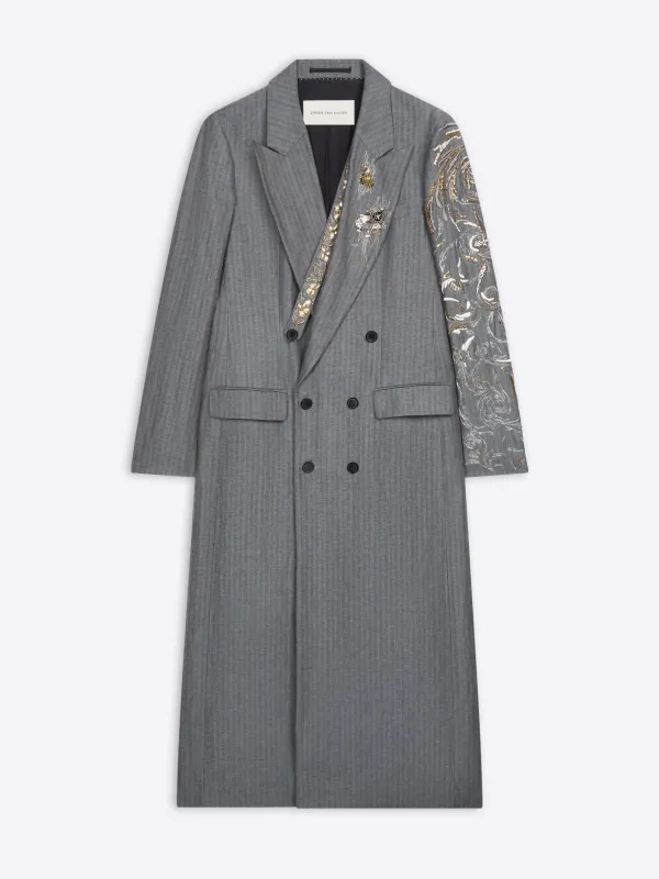 Embellished coat sold by Dries Van Noten