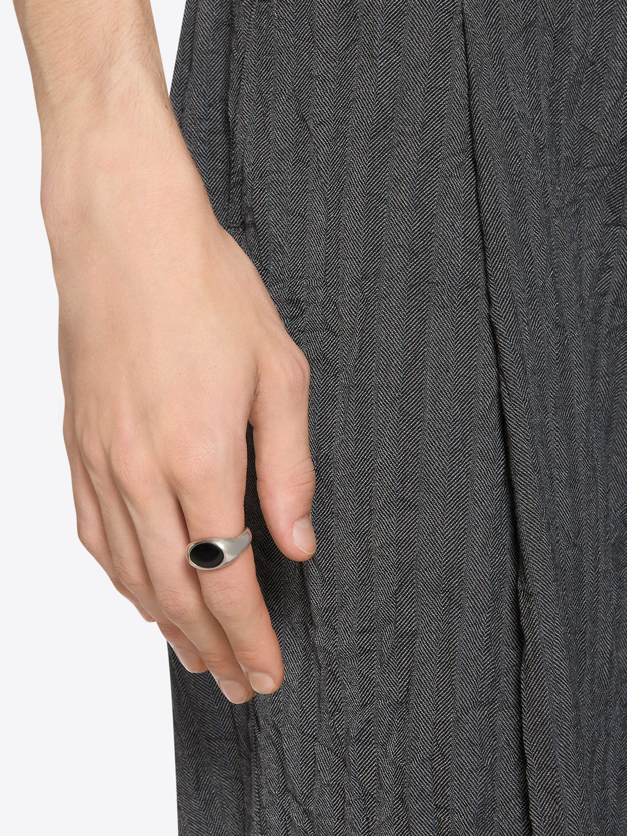 Stone signet ring sold by Dries Van Noten product image thumbnail 4