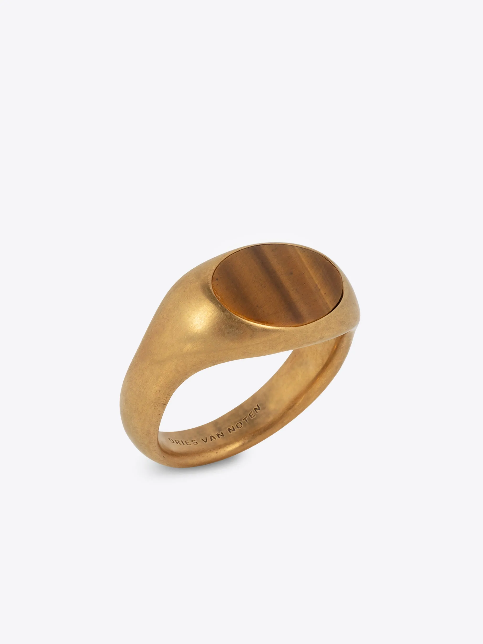 Stone signet ring sold by Dries Van Noten product image thumbnail 5