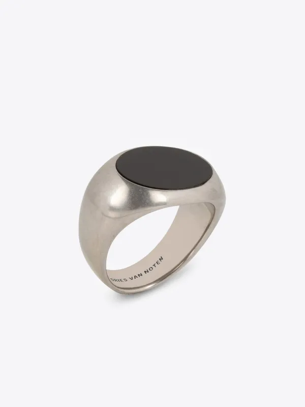 Stone signet ring sold by Dries Van Noten