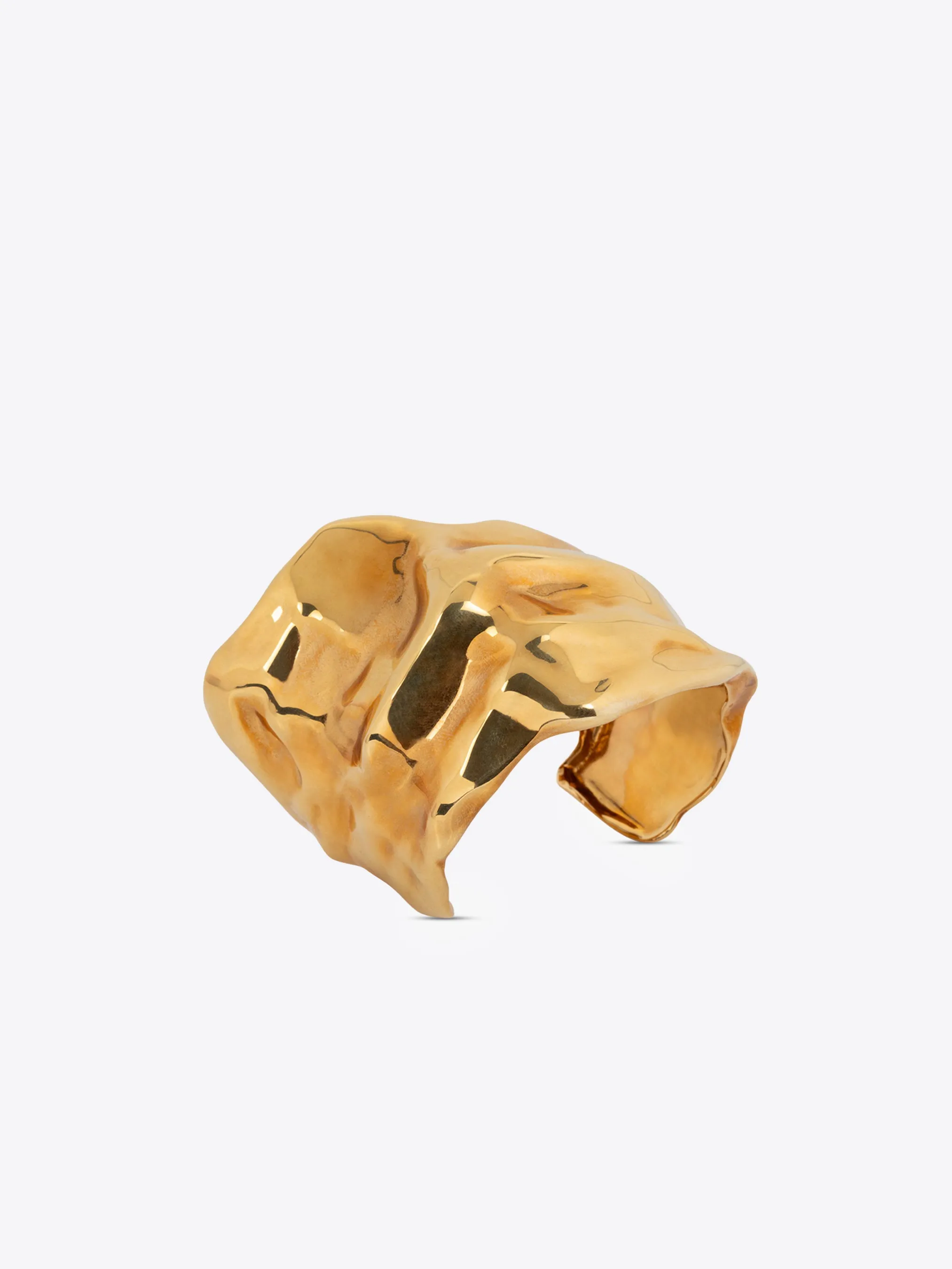 Anatomic cuff bracelet sold by Dries Van Noten