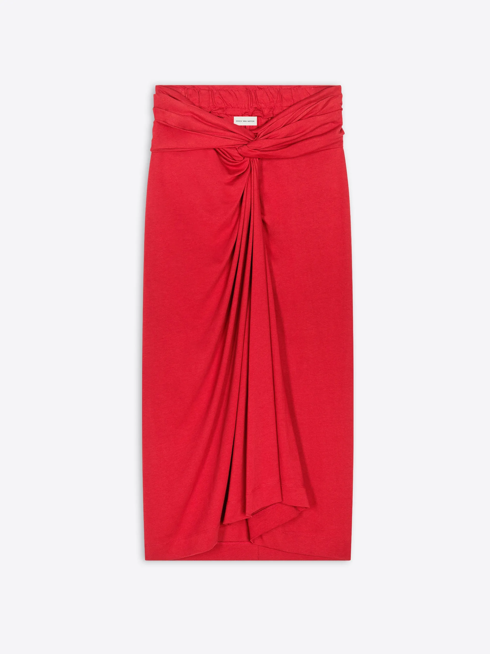 Knotted jersey skirt sold by Dries Van Noten