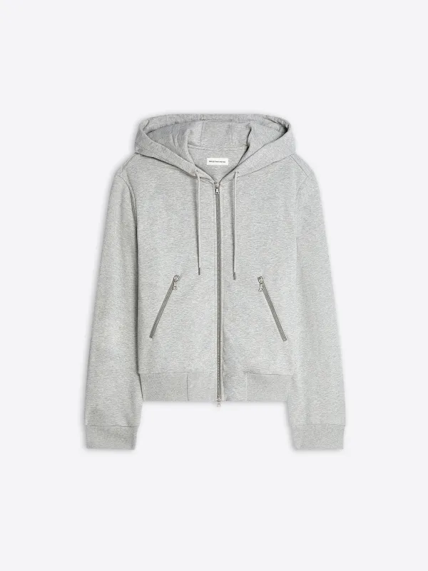 Loose zipped hoodie made by Dries Van Noten