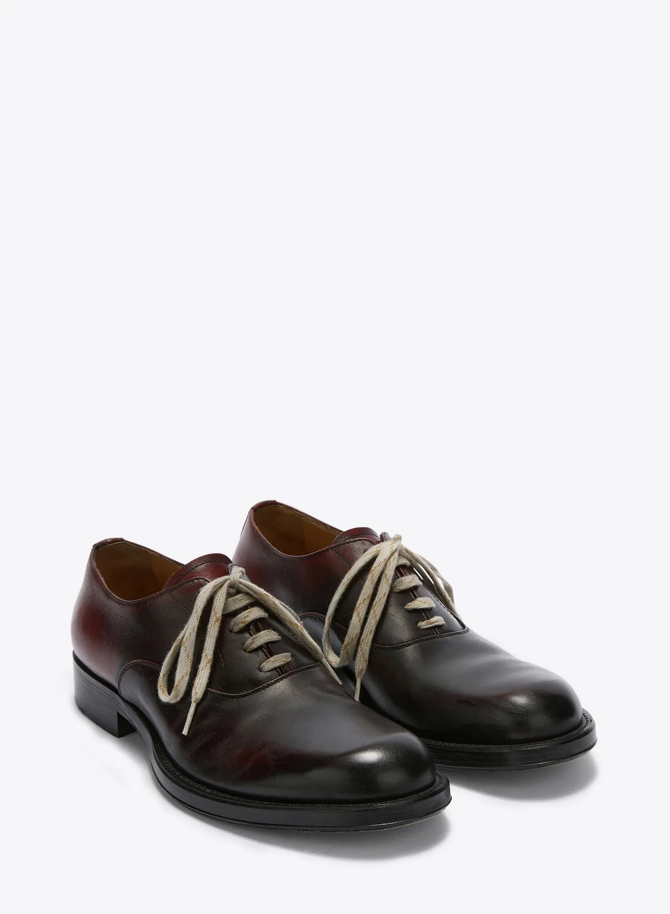 Leather Oxford shoes sold by Dries Van Noten product image thumbnail 3