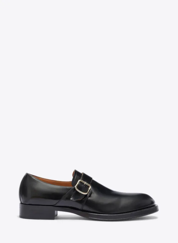 Leather monk-strap shoes sold by Dries Van Noten