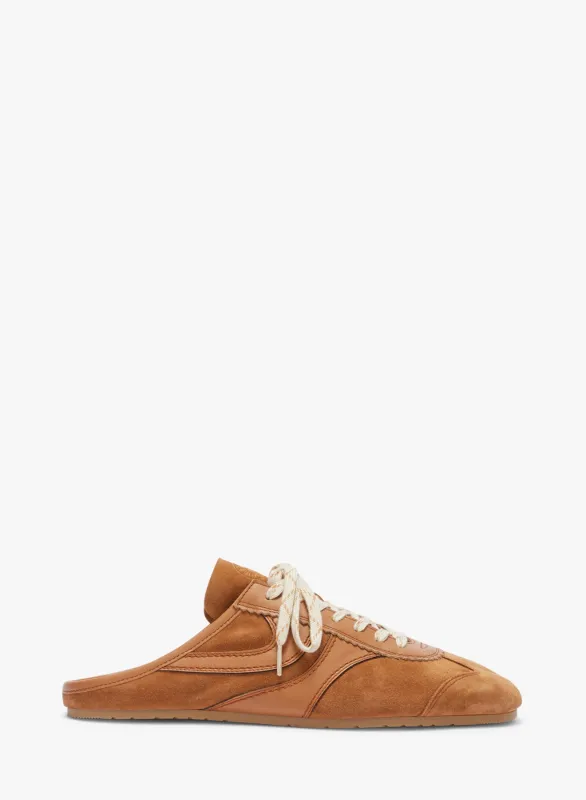 Suede sneaker mules sold by Dries Van Noten
