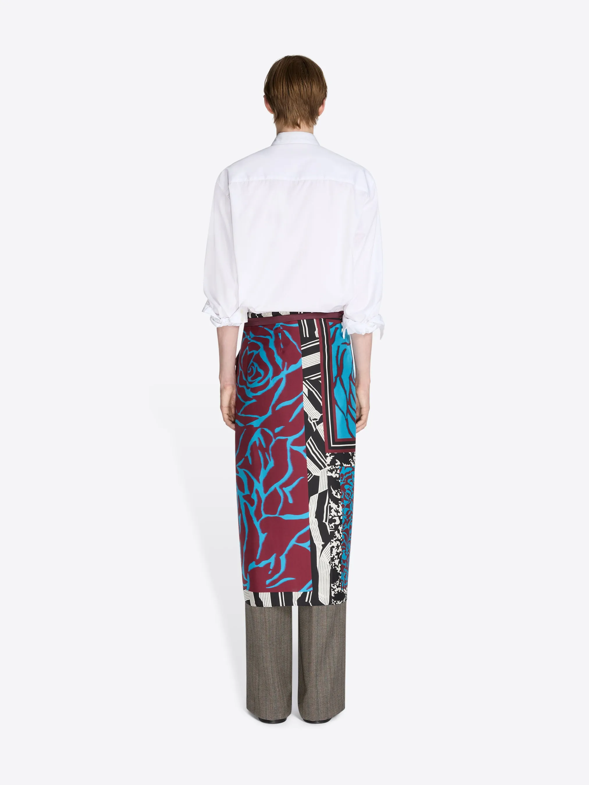 Long wrap scarf-skirt sold by Dries Van Noten product image thumbnail 4