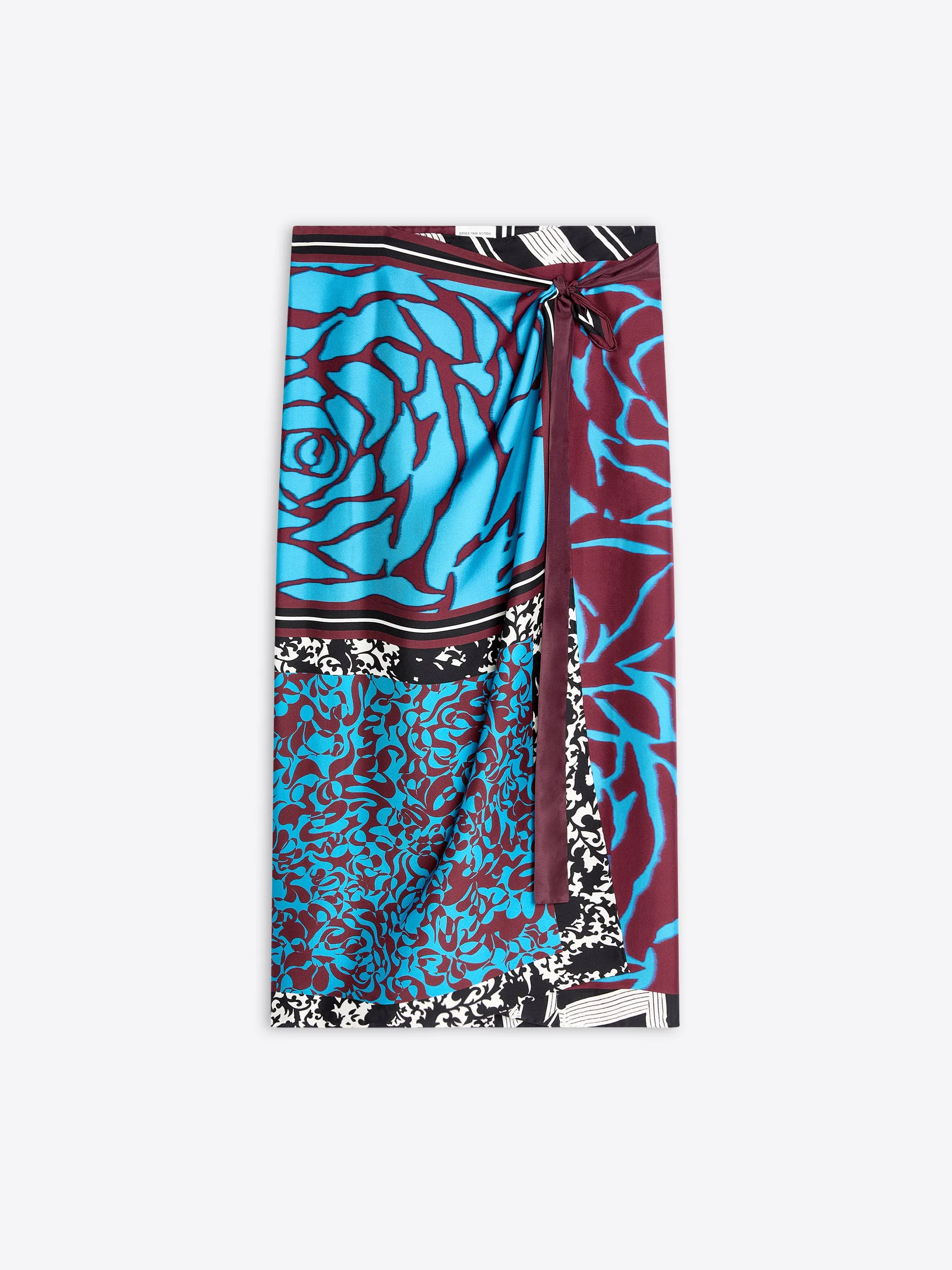 Long wrap scarf-skirt sold by Dries Van Noten
