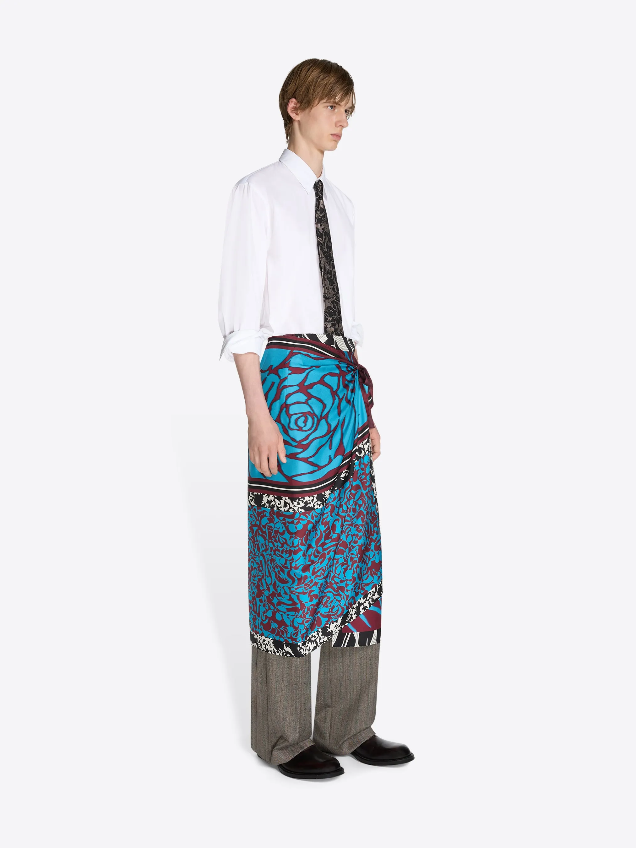Long wrap scarf-skirt sold by Dries Van Noten product image thumbnail 3