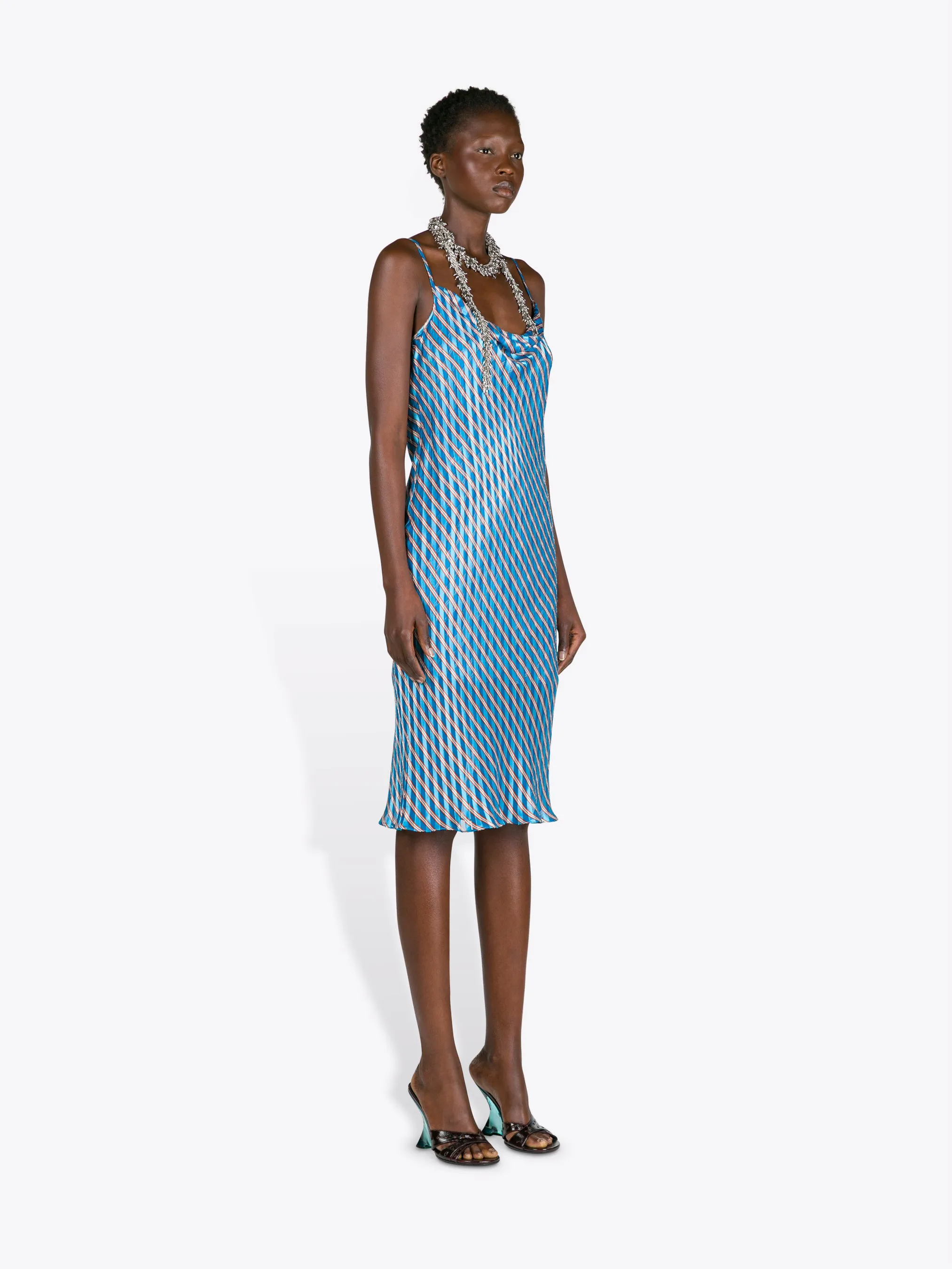 Devoré slip dress sold by Dries Van Noten product image thumbnail 3