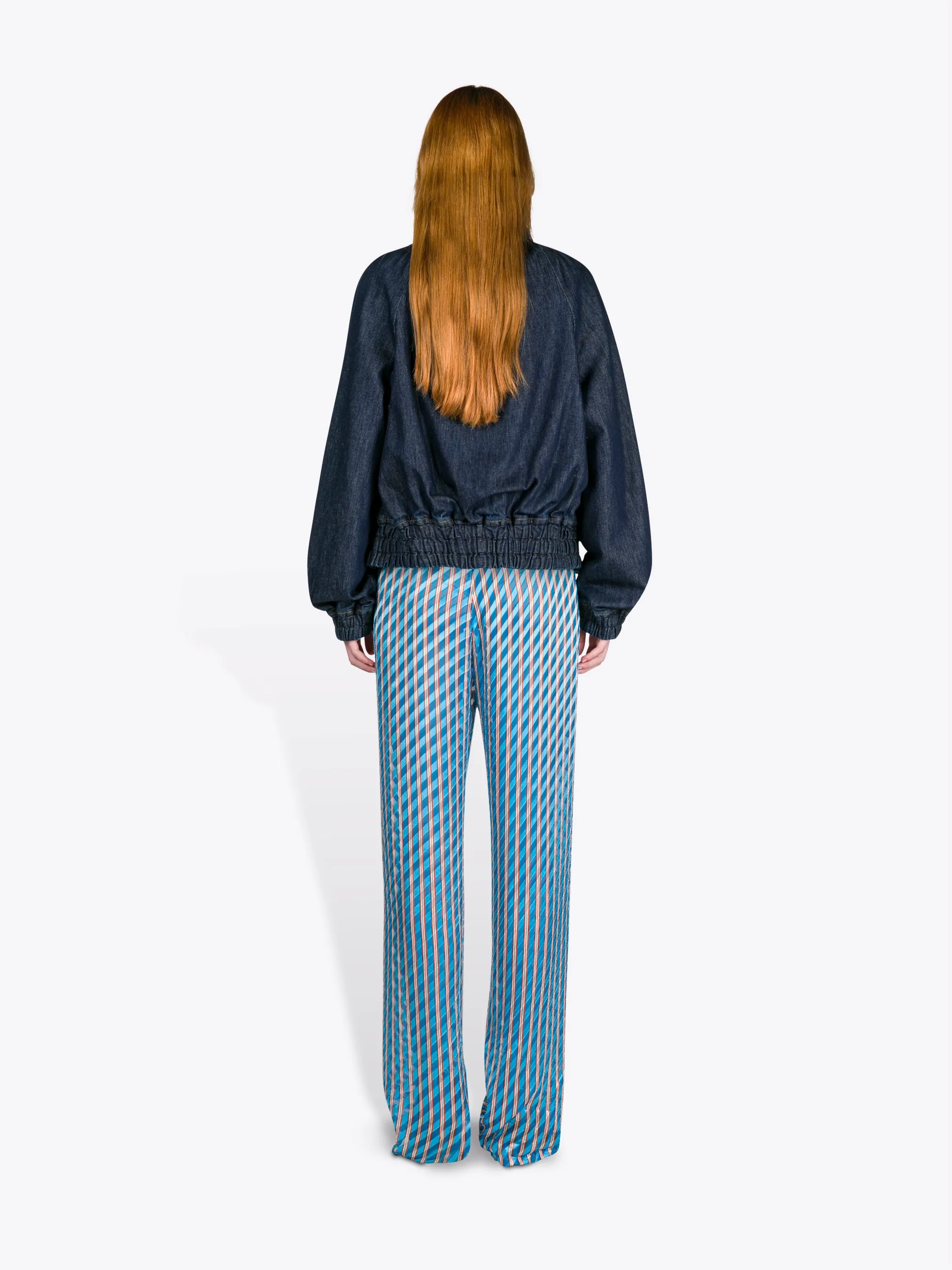 Denim cocoon blouson sold by Dries Van Noten product image thumbnail 4