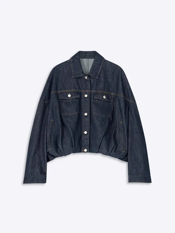 Denim blouson made by Dries Van Noten