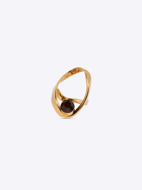 Waved jewel ring sold by Dries Van Noten