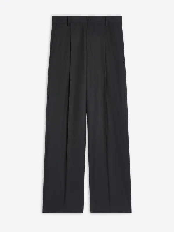 Straight wool pants sold by Dries Van Noten
