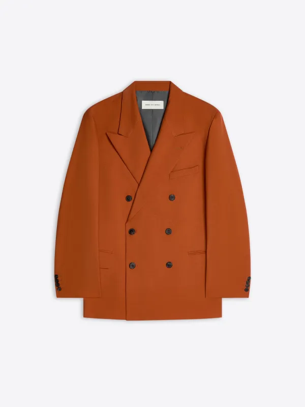 Oversized double breasted blazer sold by Dries Van Noten