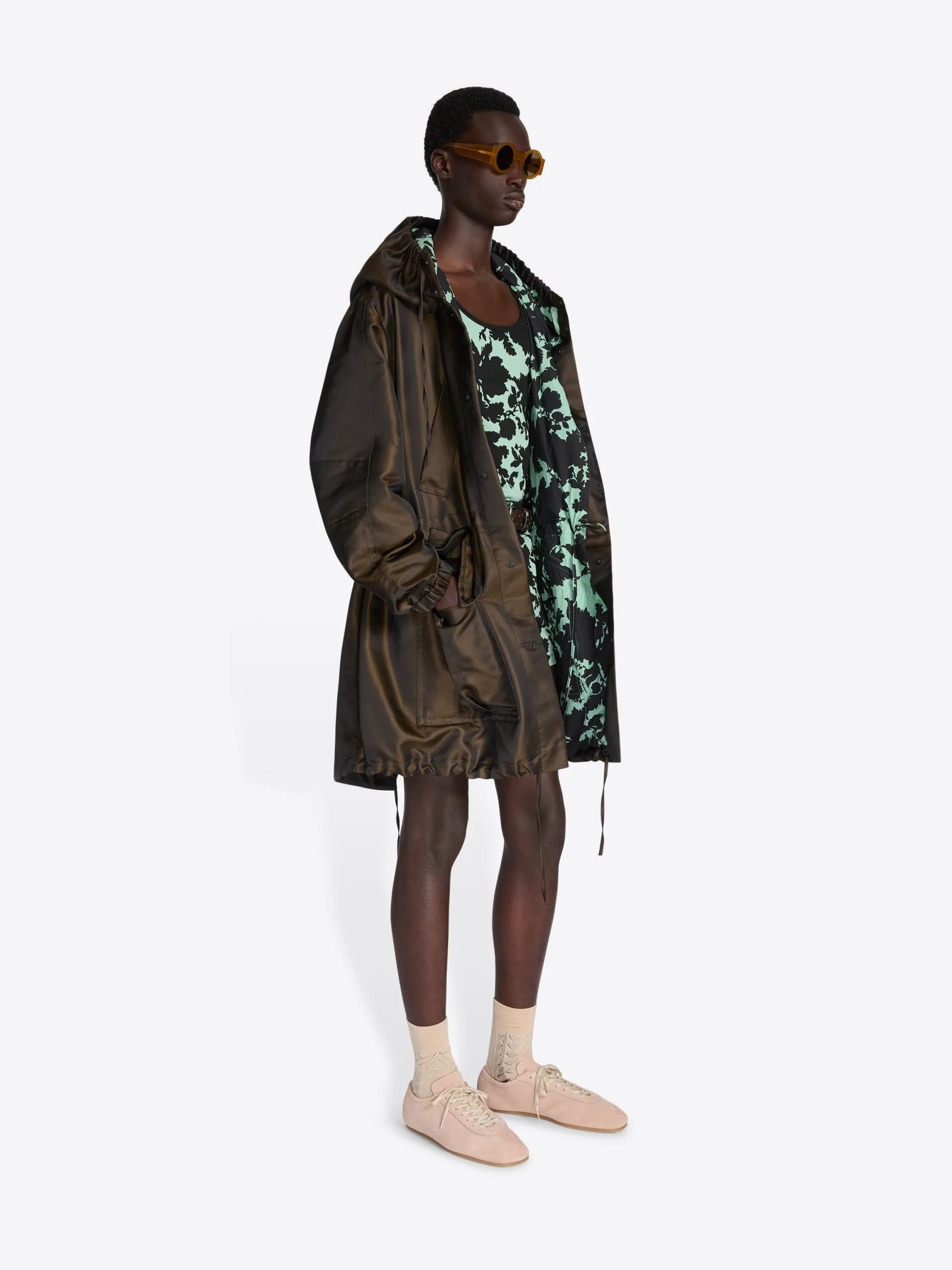 Changeant parka sold by Dries Van Noten product image thumbnail 3