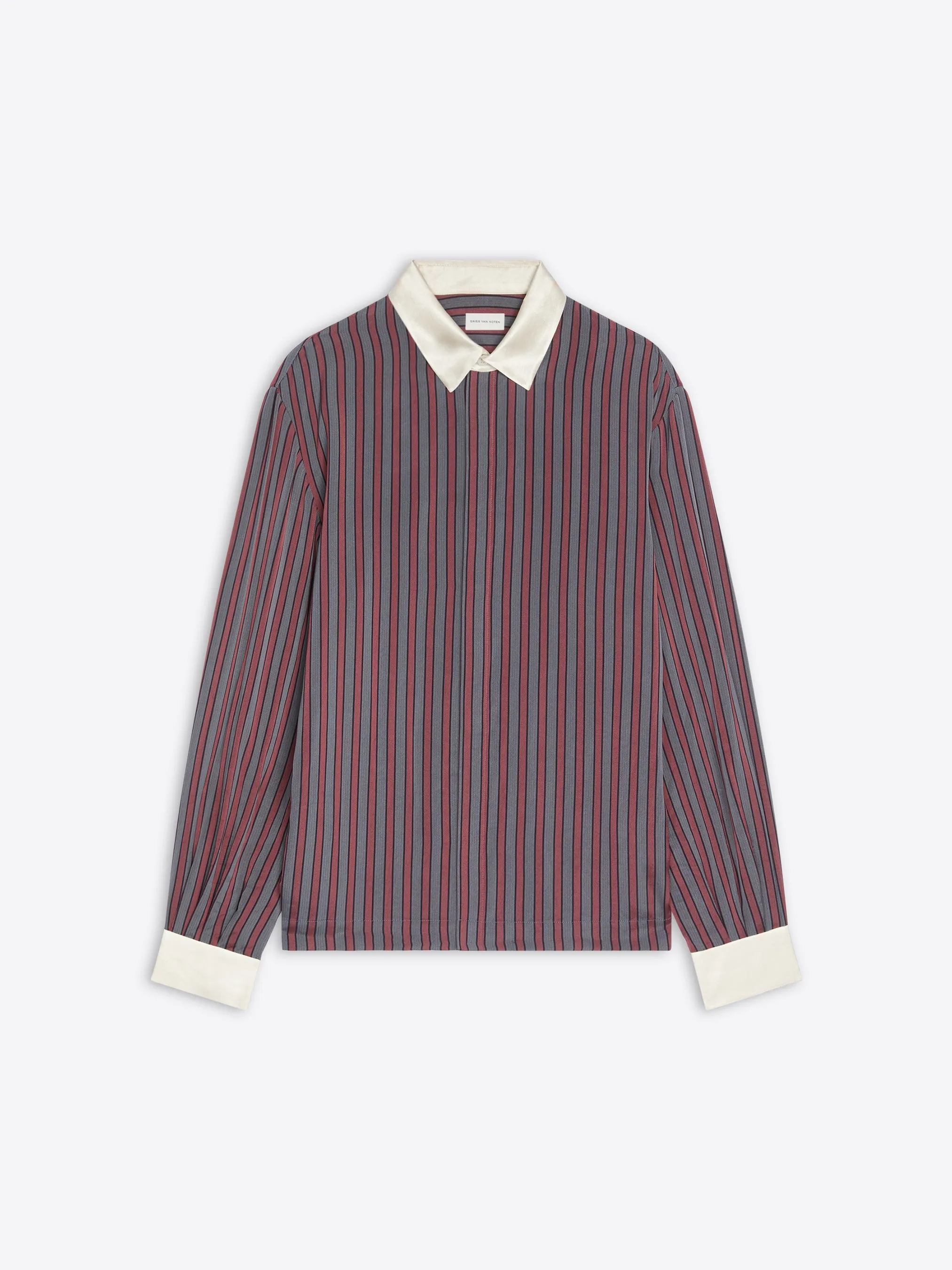 Contrast viscose shirt sold by Dries Van Noten product image thumbnail 2