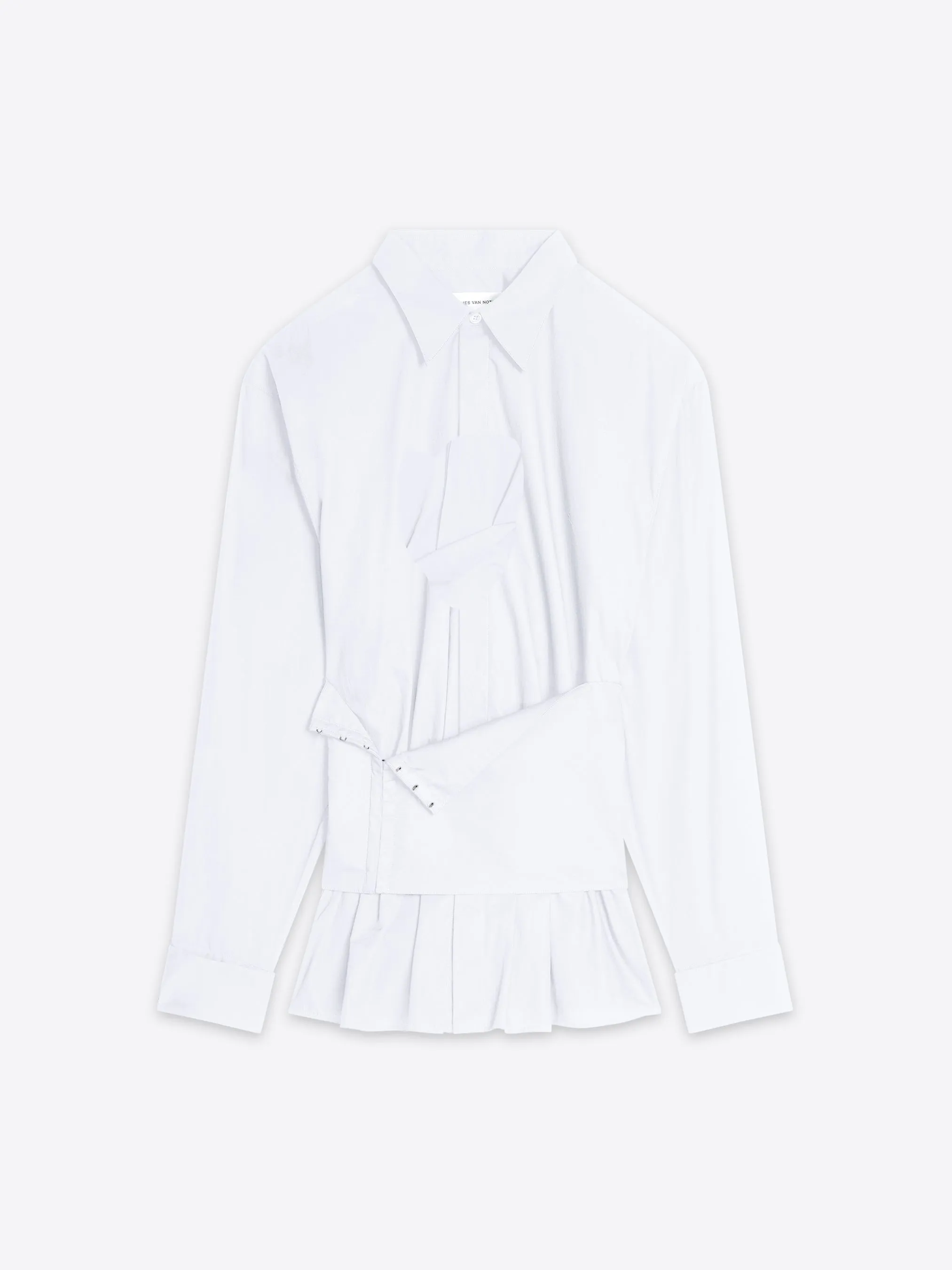 Corseted cotton shirt sold by Dries Van Noten product image thumbnail 5