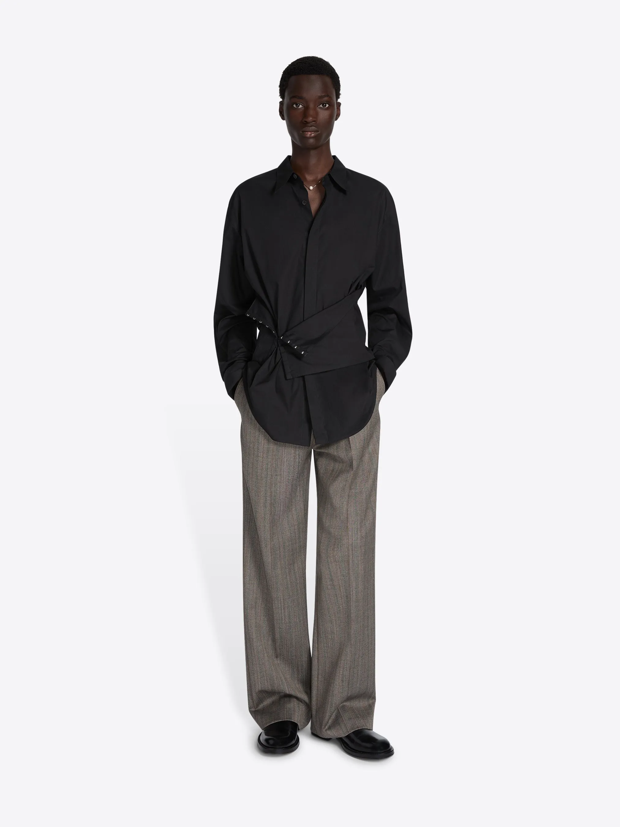 Corseted cotton shirt sold by Dries Van Noten product image thumbnail 2