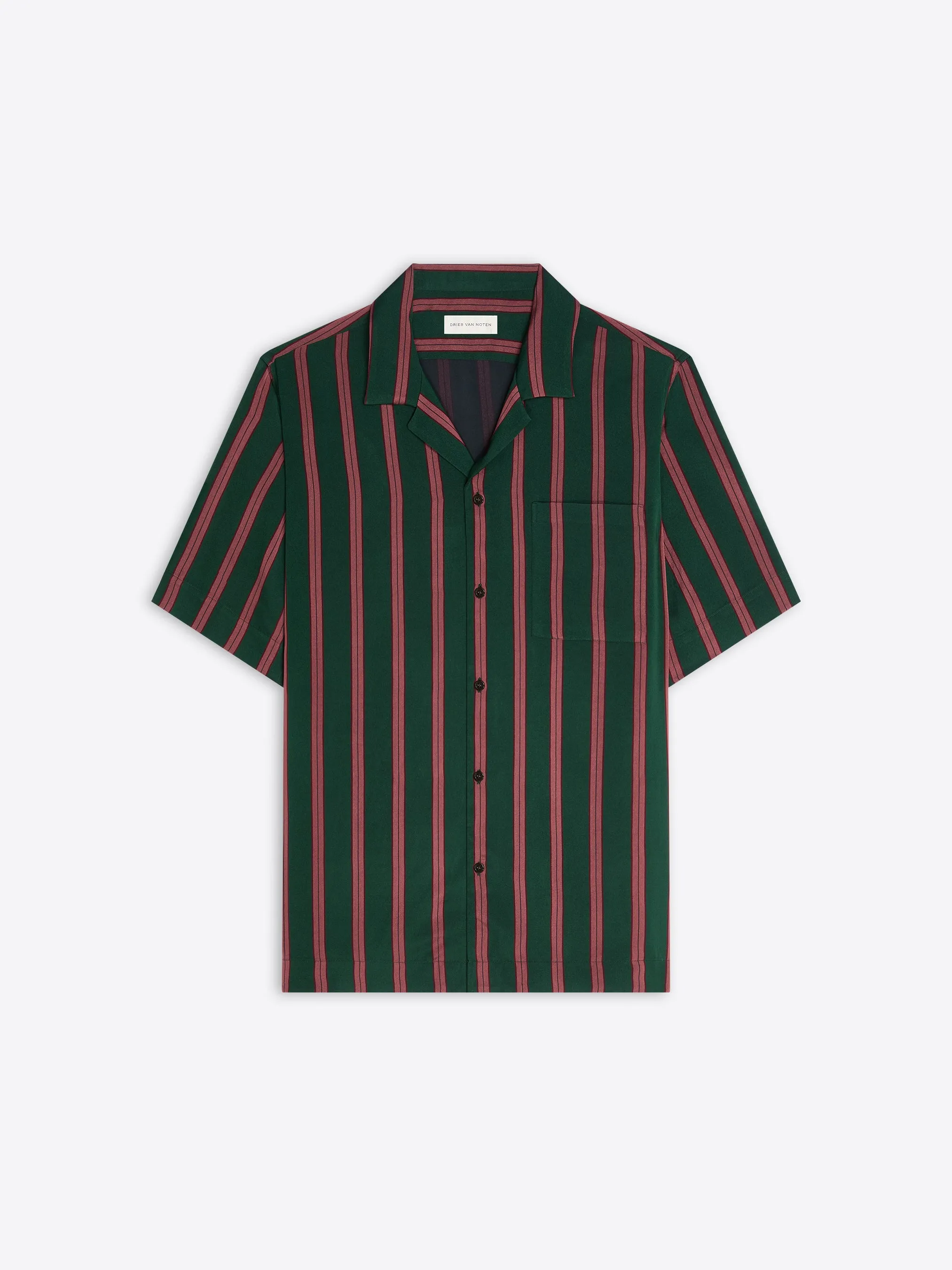 Boxy viscose shirt sold by Dries Van Noten