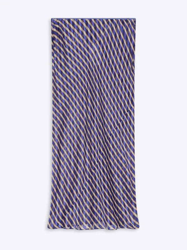 Devoré midi skirt made by Dries Van Noten